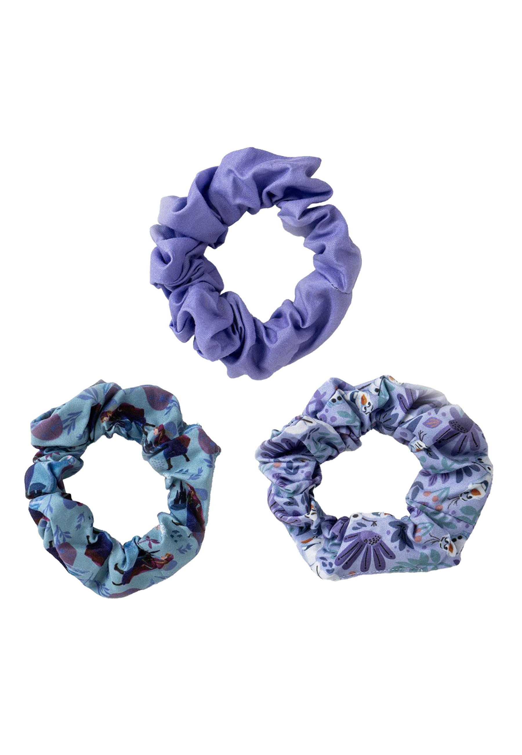 Haargummi Kinder Haar Scrunchies 3 Stück gefroren