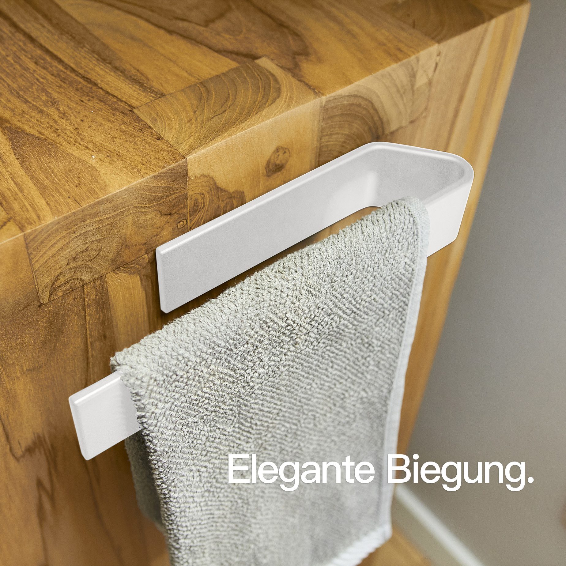 Designfabrik Hamburg Handtuchhalter ohne Bohren, Handtuchstange zum Kleben, günstig online kaufen