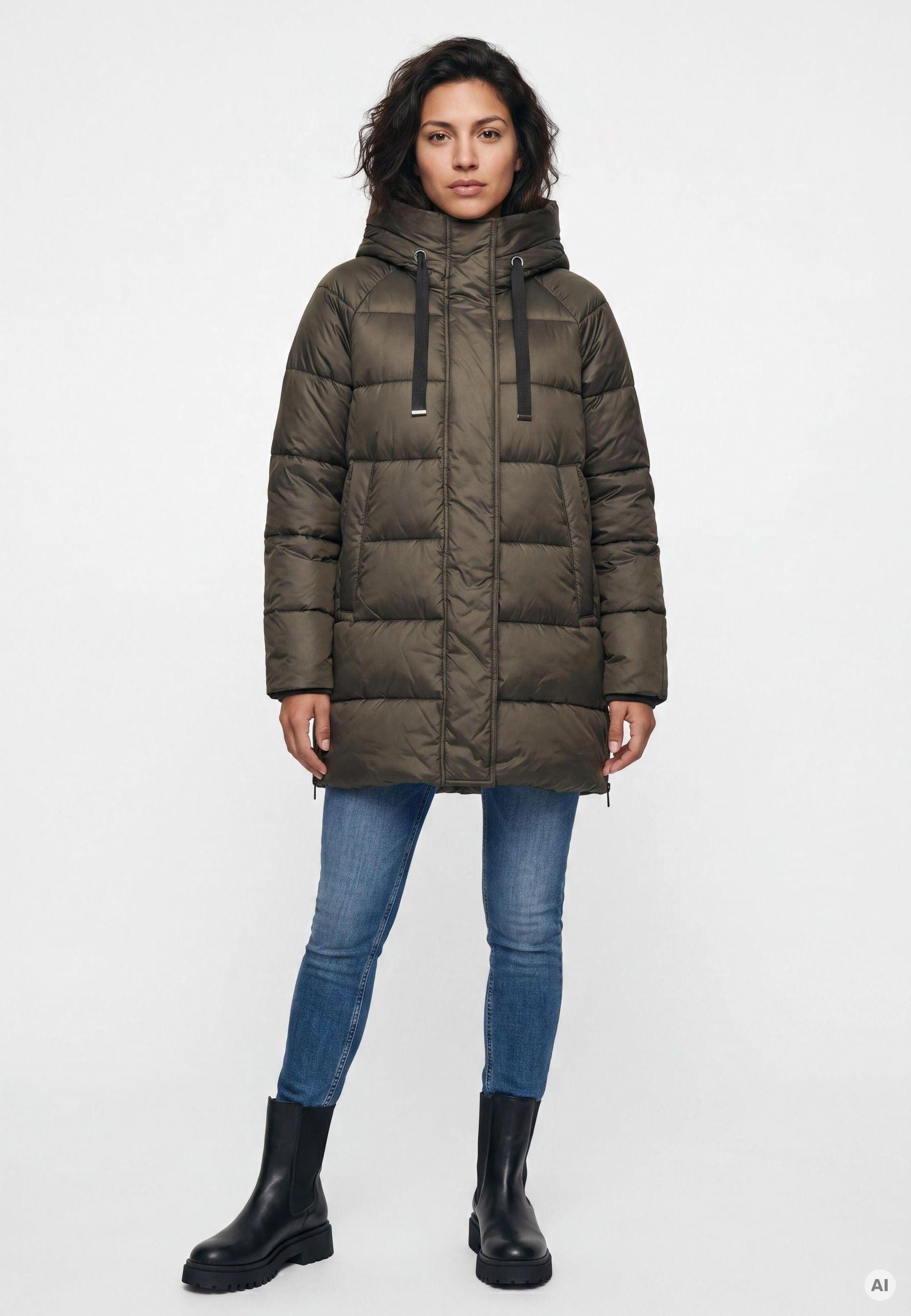 MILESTONE Steppjacke MSUmeko Damen Übergangsjacke Jacke gesteppt normale Passform