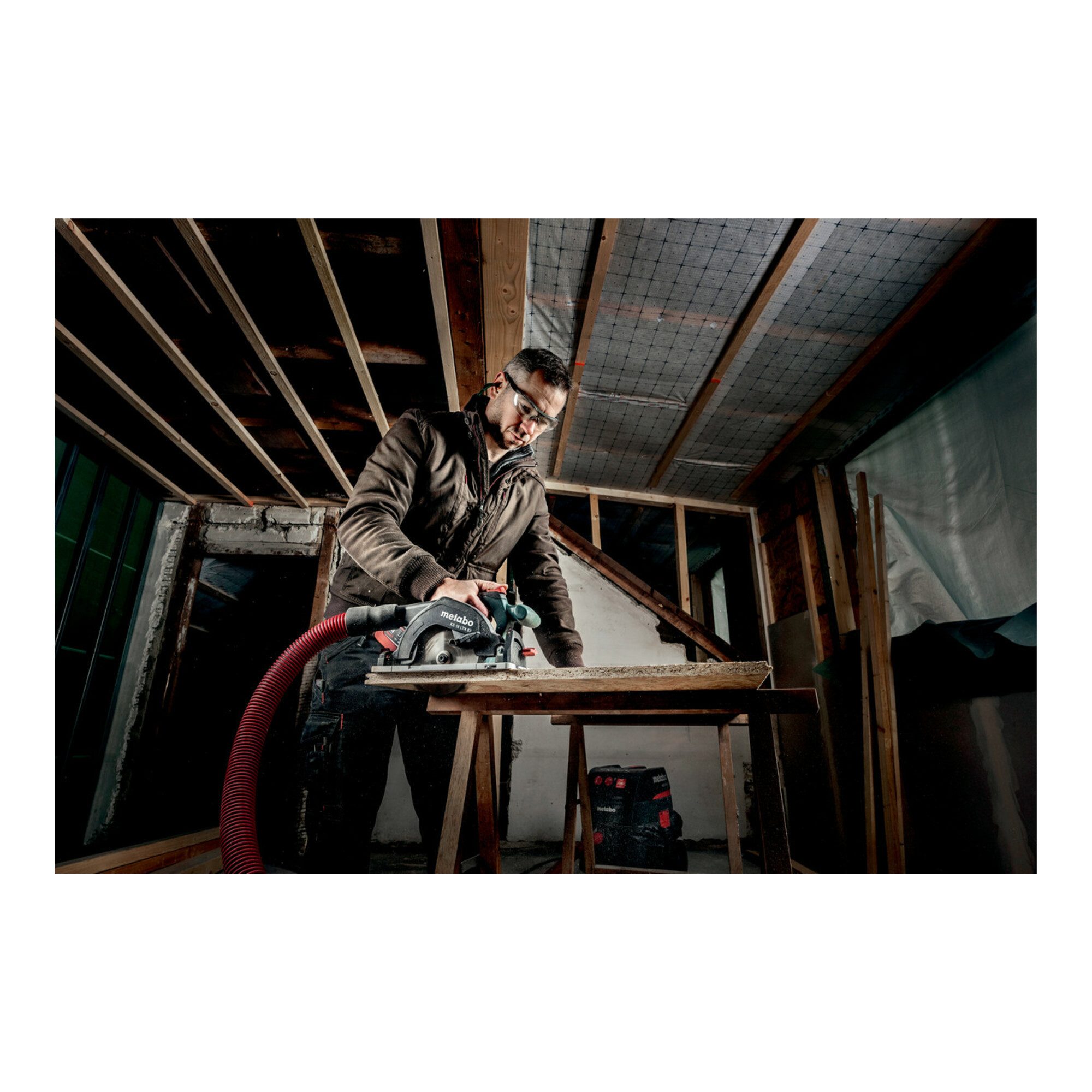 metabo Akku-Handkreissäge Metabo Akku-Handkreissäge KS 18 LTX 57 Karton