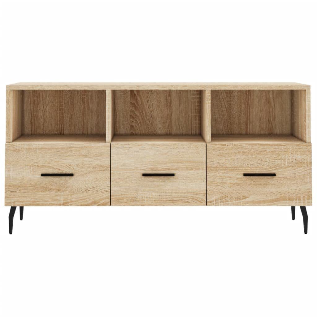 furnicato cm 102x36x50 Holzwerkstoff TV-Schrank Sonoma-Eiche