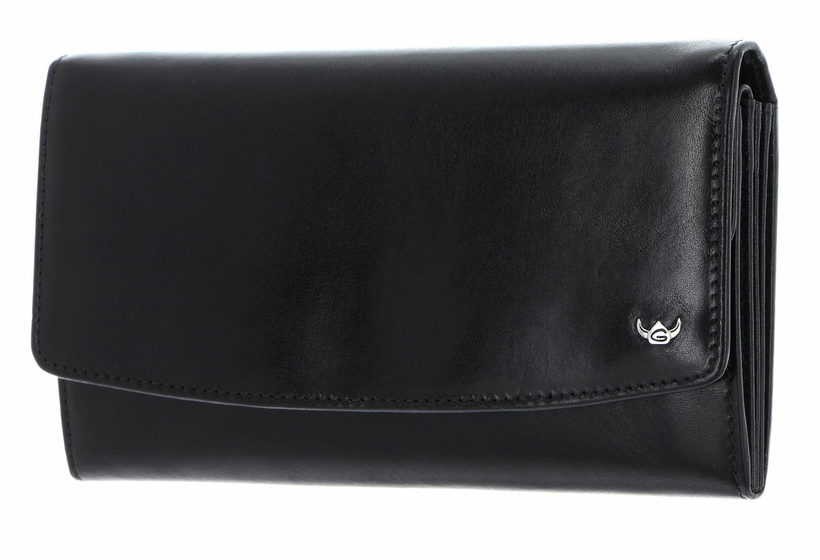 Golden Head Geldbörse Coin Wallet, aus echtem Rindsleder mit RFID-Blocker Schutz