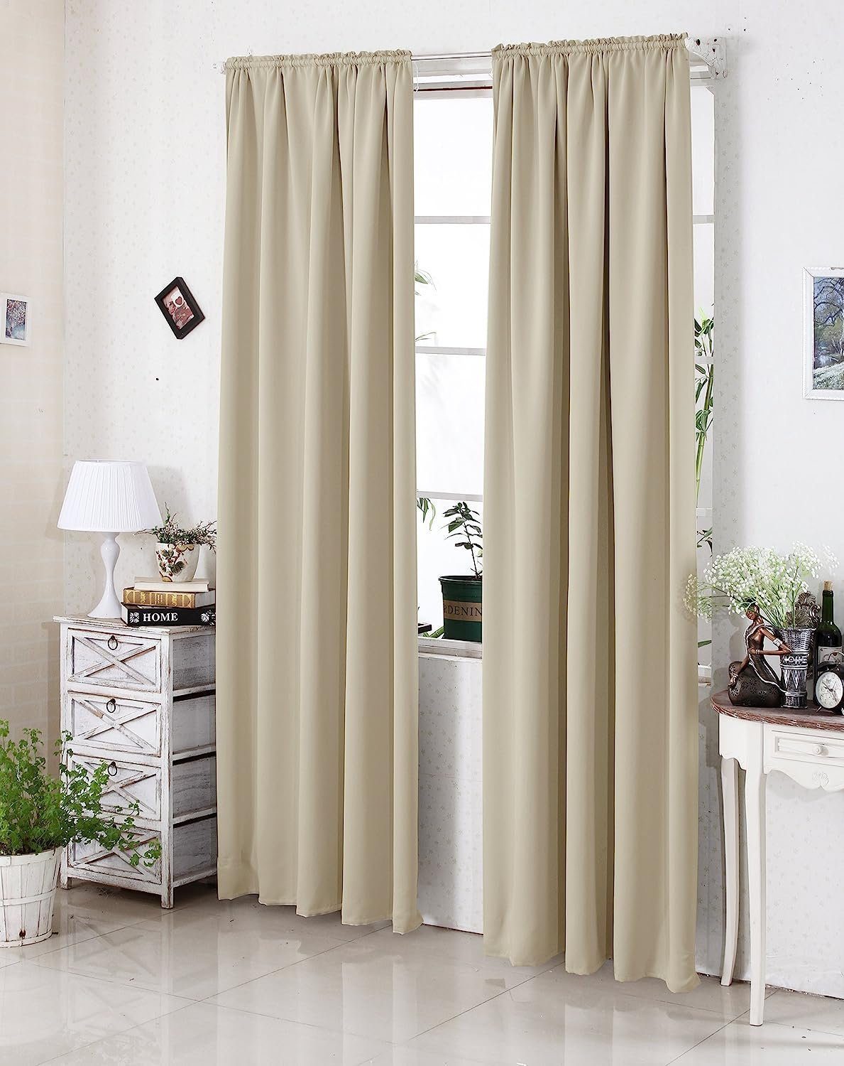 Woltu Gardine, (1 St), blickdicht, Blickdicht günstig online kaufen