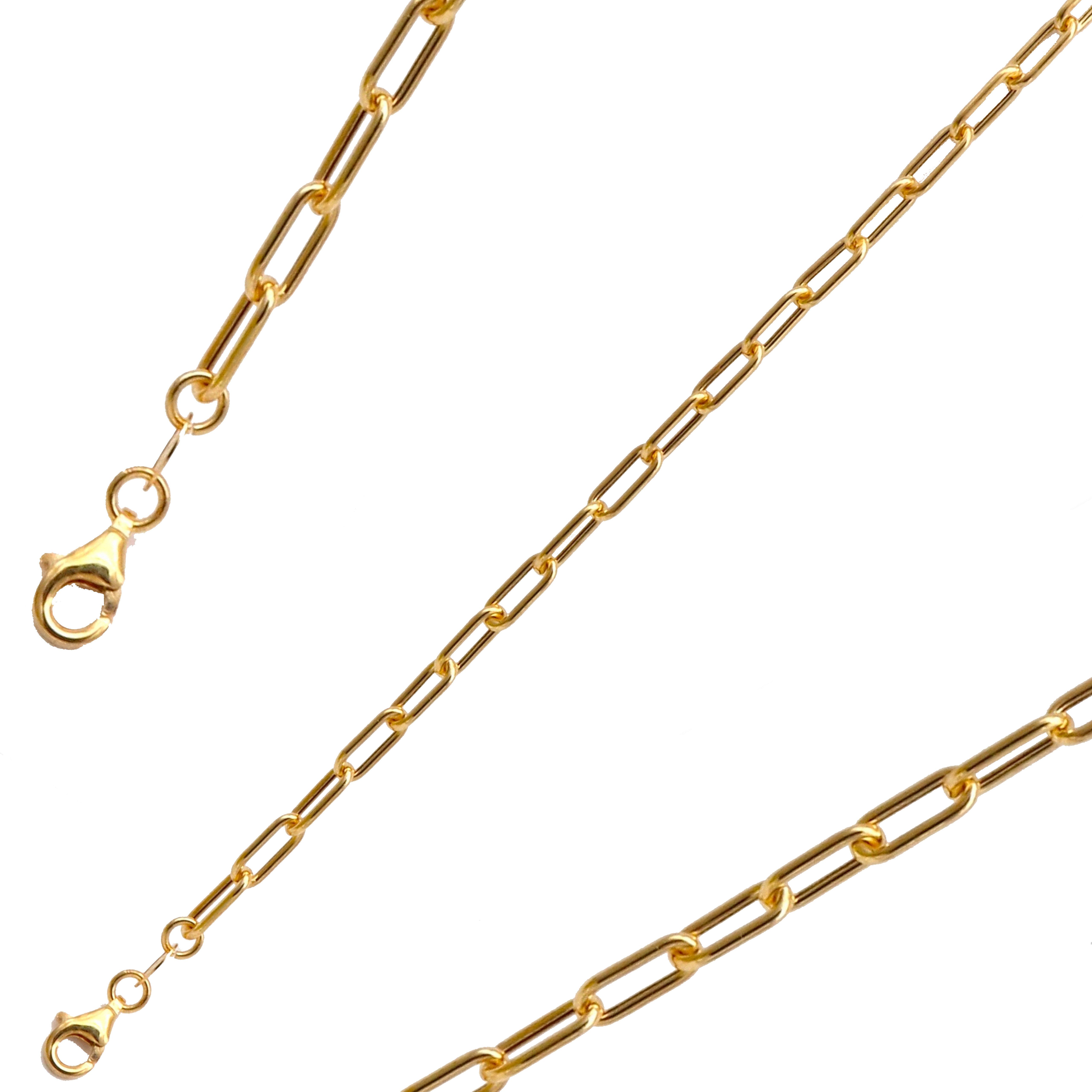 G & J Goldkette Paper Clip günstig online kaufen