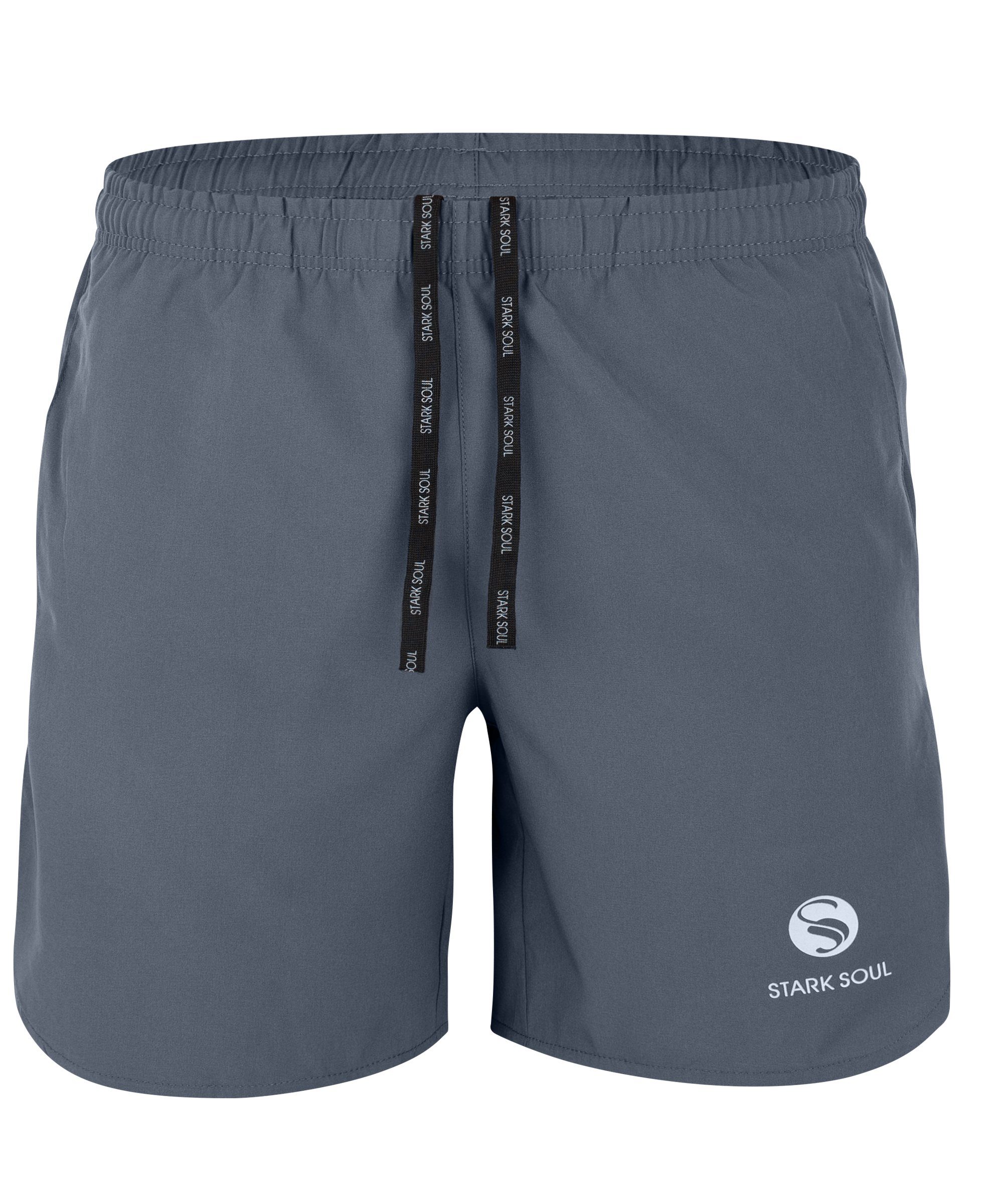 Stark Soul® Trainingsshorts Herren Sport Shorts -Reflect-, Funktionshose, Trainingsshort Spezielles Quick Dry Material