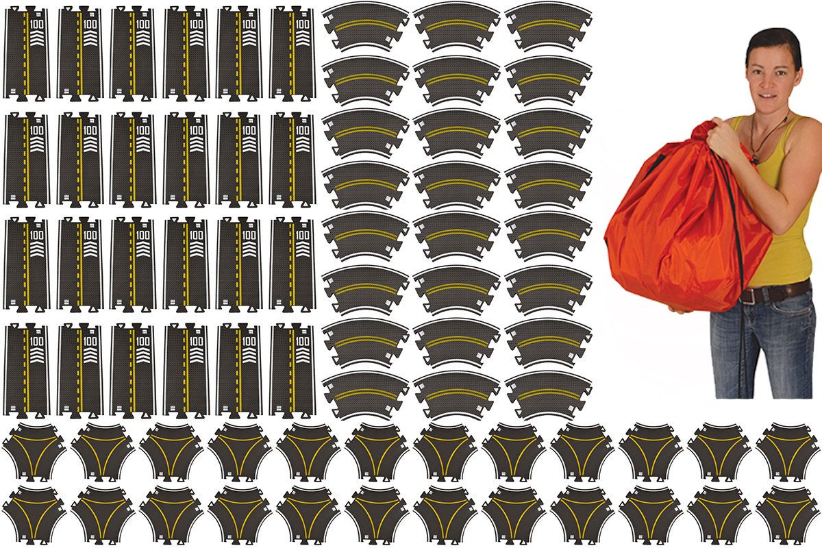 GOWI Spielzeug-Auto Spielstraße, (72-tlg) günstig online kaufen