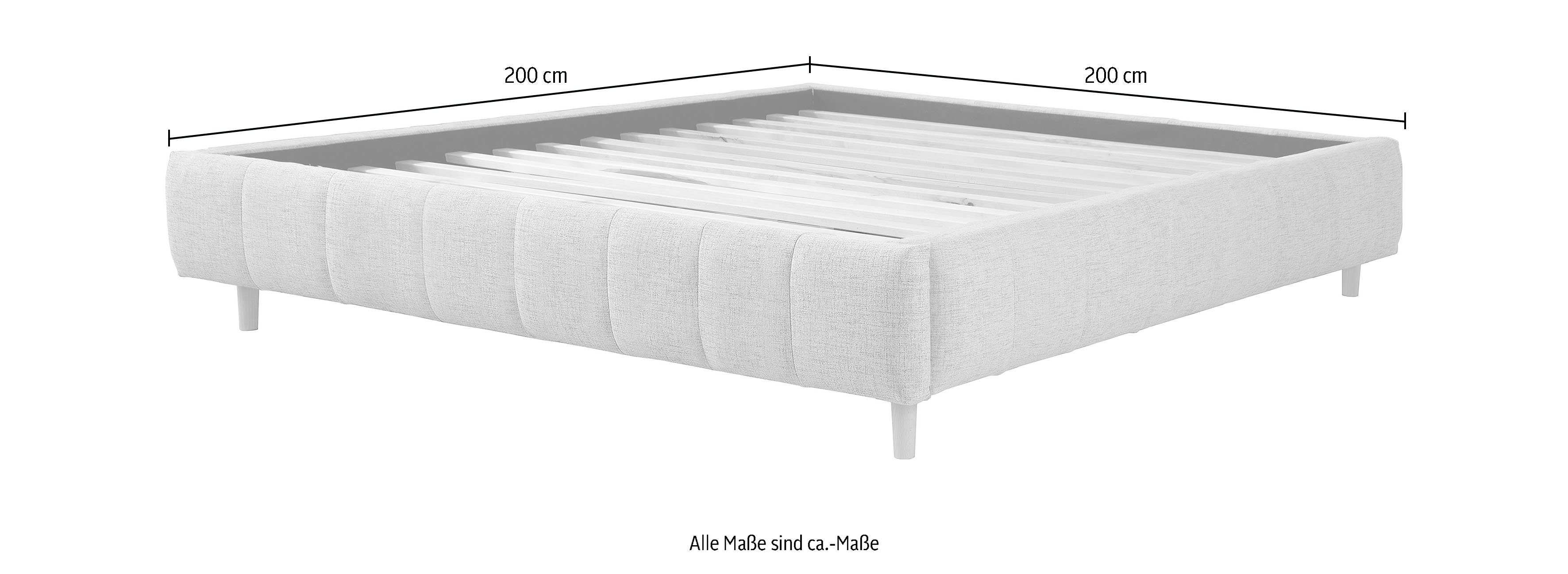 andas Polsterbett "Tarje", in 5 Breiten, auch in Überlänge 220 cm, incl. Ro günstig online kaufen