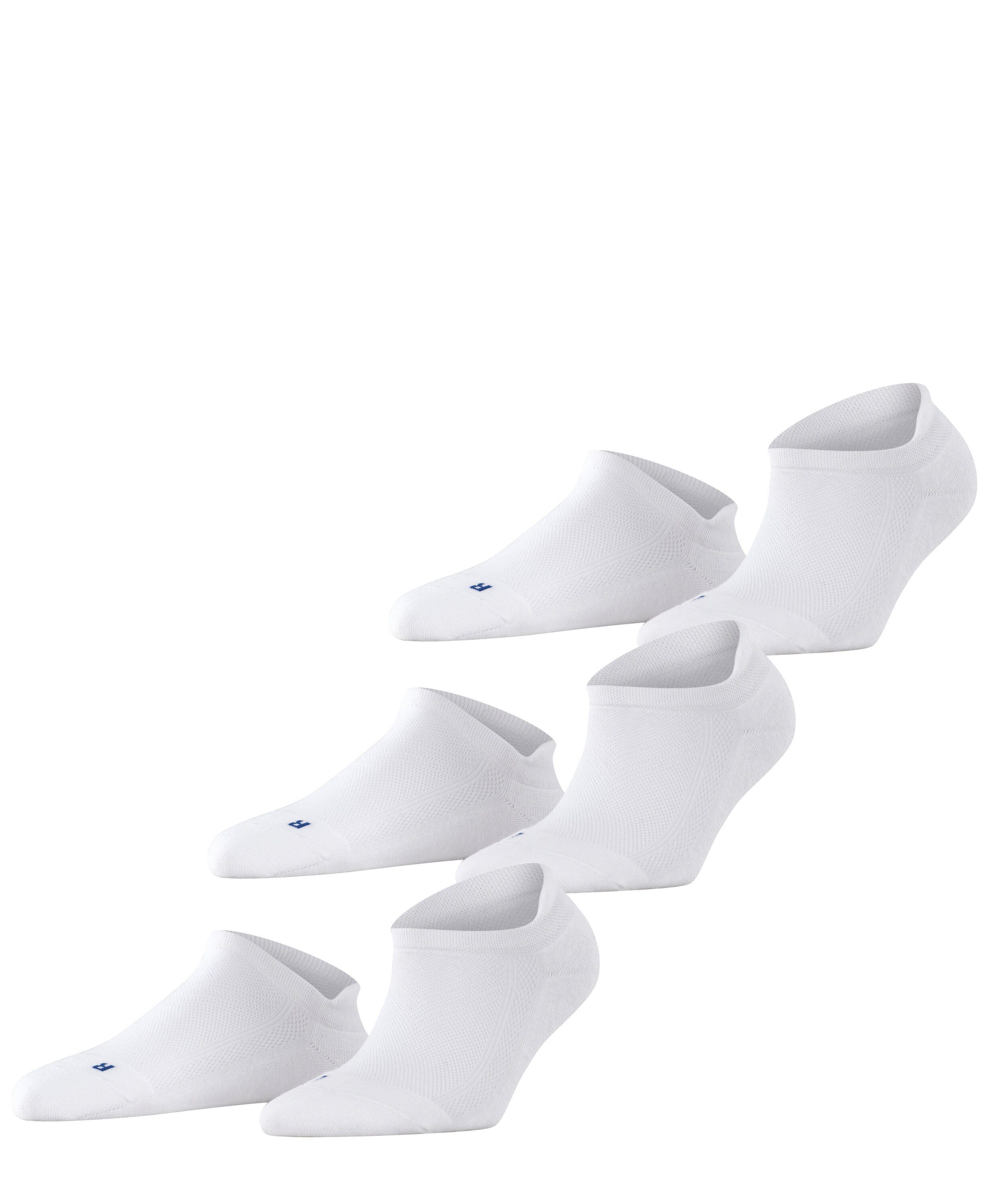 FALKE Sneakersocken Cool Kick 3-Pack (3-Paar) mit ultraleichter Plüschsohle white (2000)