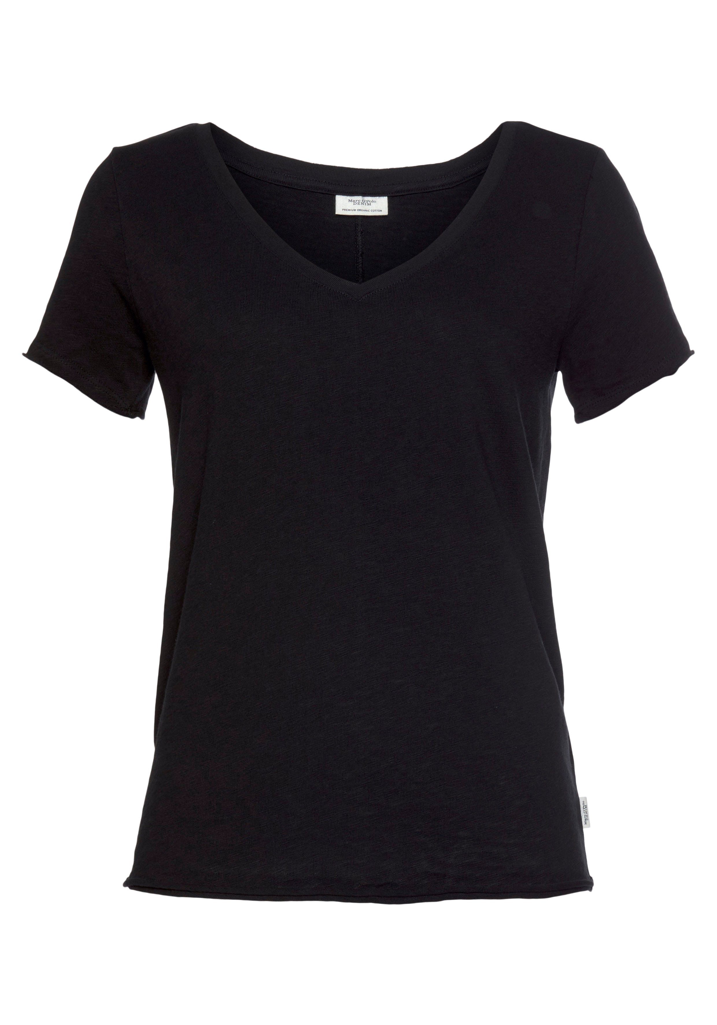 Marc O'Polo DENIM T-Shirt mit abgerundetem günstig online kaufen