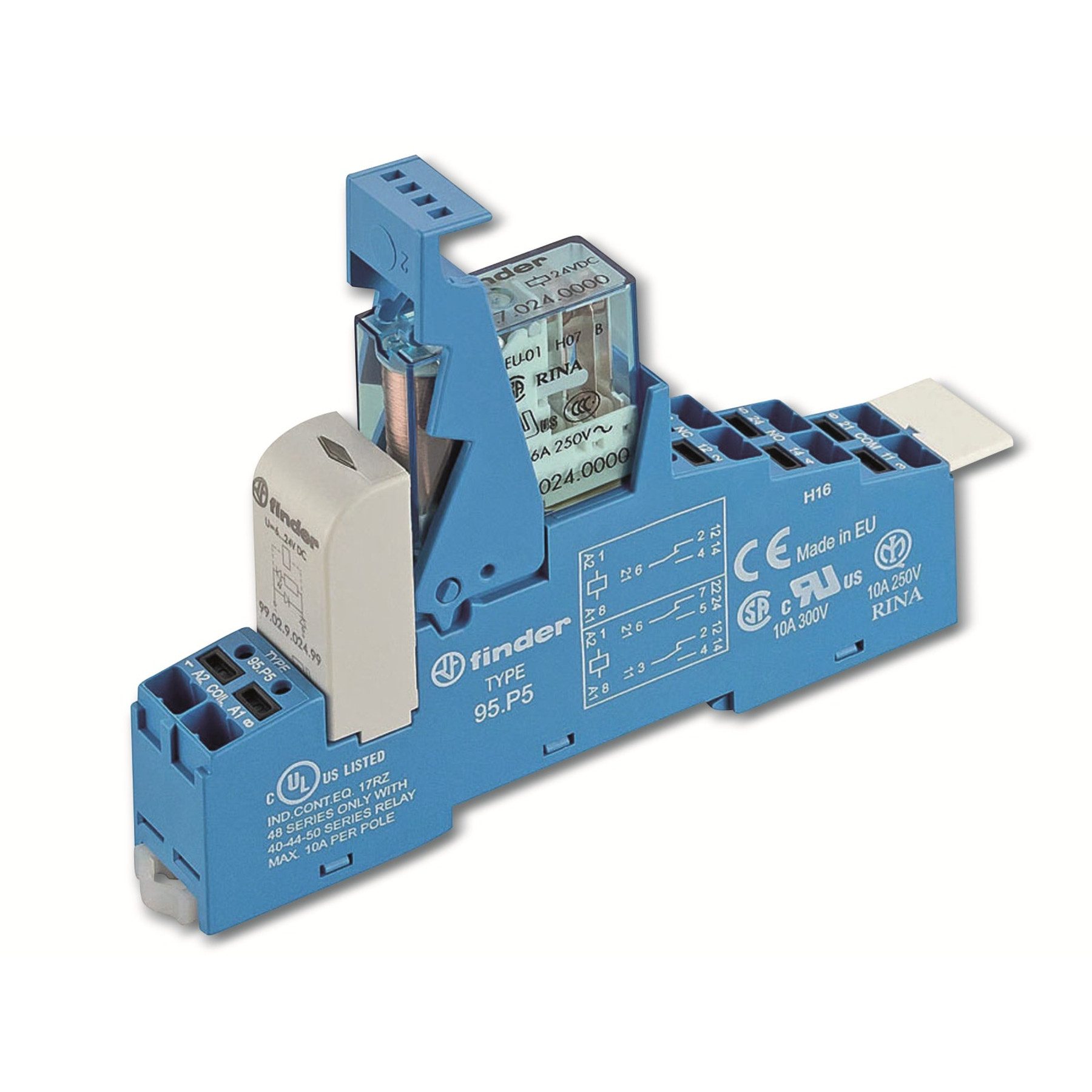 finder Relais-Modul FINDER Koppelrelais 48.P5.9.024.0050