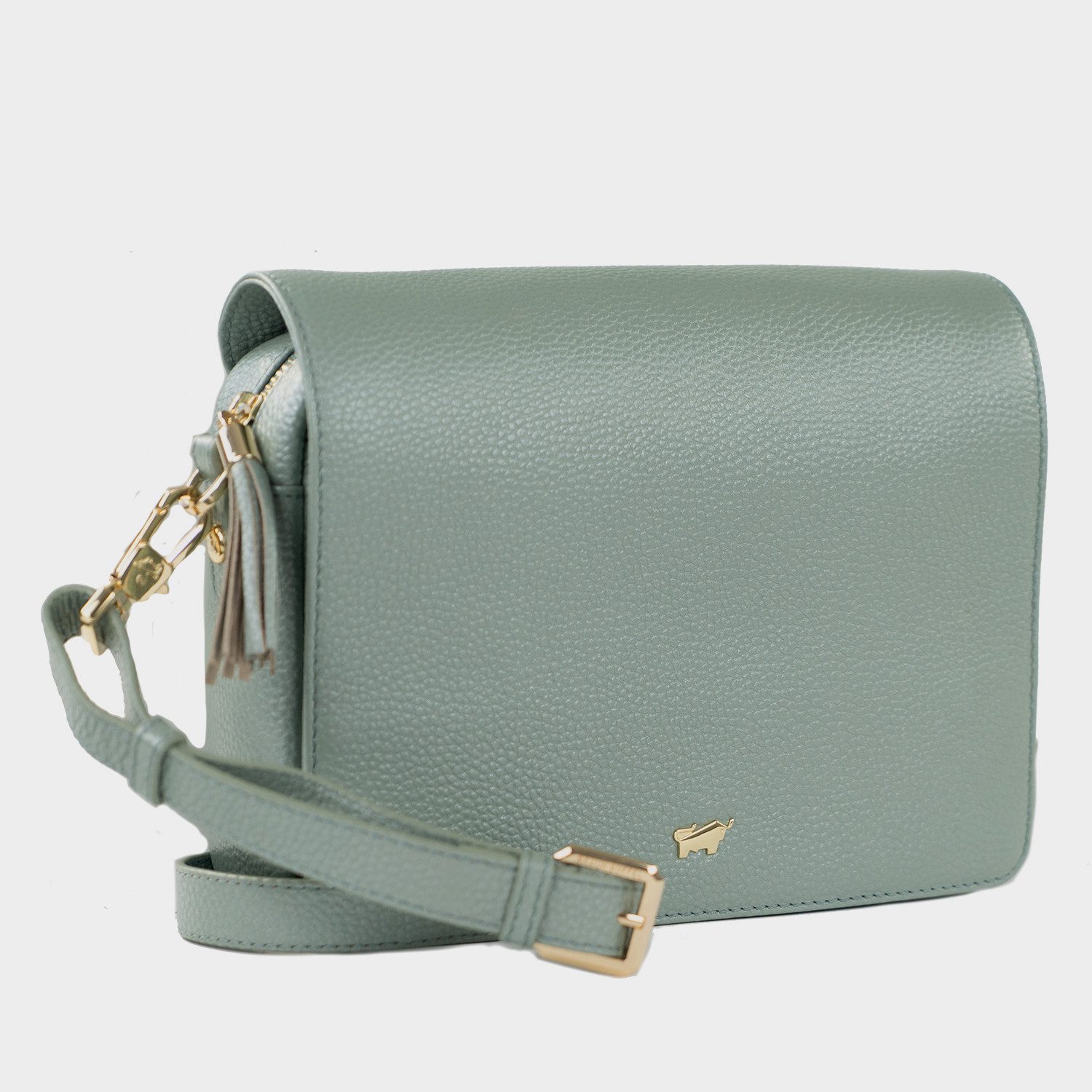 Braun Büffel Umhängetasche ALESSIA Umhängetasche Flap pale green günstig online kaufen