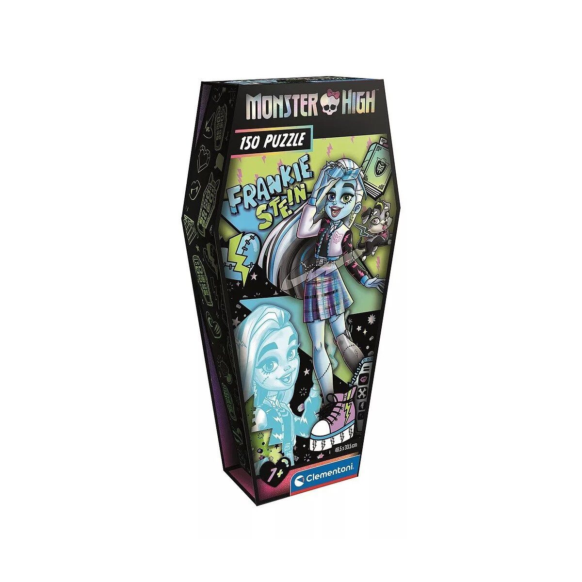 Monster High Lernspielzeug Monster High Frankie Stein 150-teiliges Puzzle Clementoni