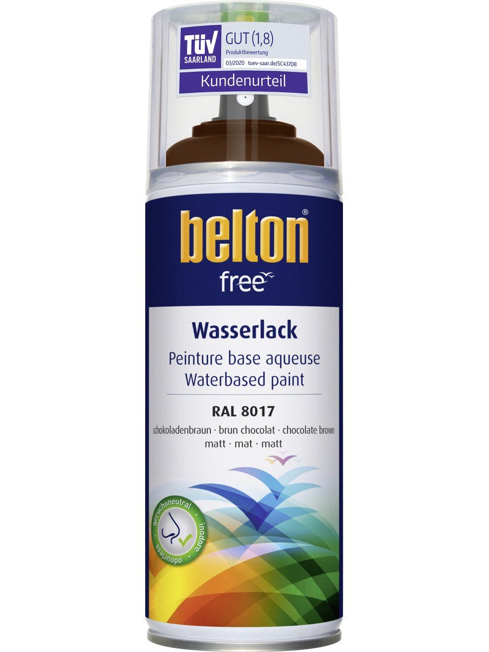 Belton Sprühlack ml 400 free Lackspray belton Acryl-Wasserlack