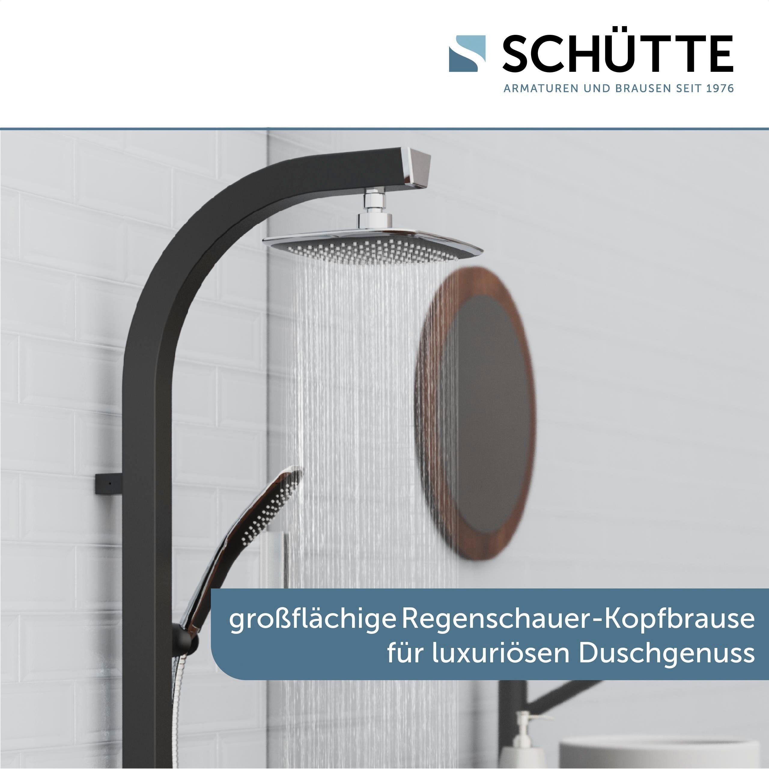 Schütte Brausegarnitur MADAGASKAR, Höhe 123 cm, Set, inkl. Wasserspardichtung, Antikalk, abnehmbare Seifenschale