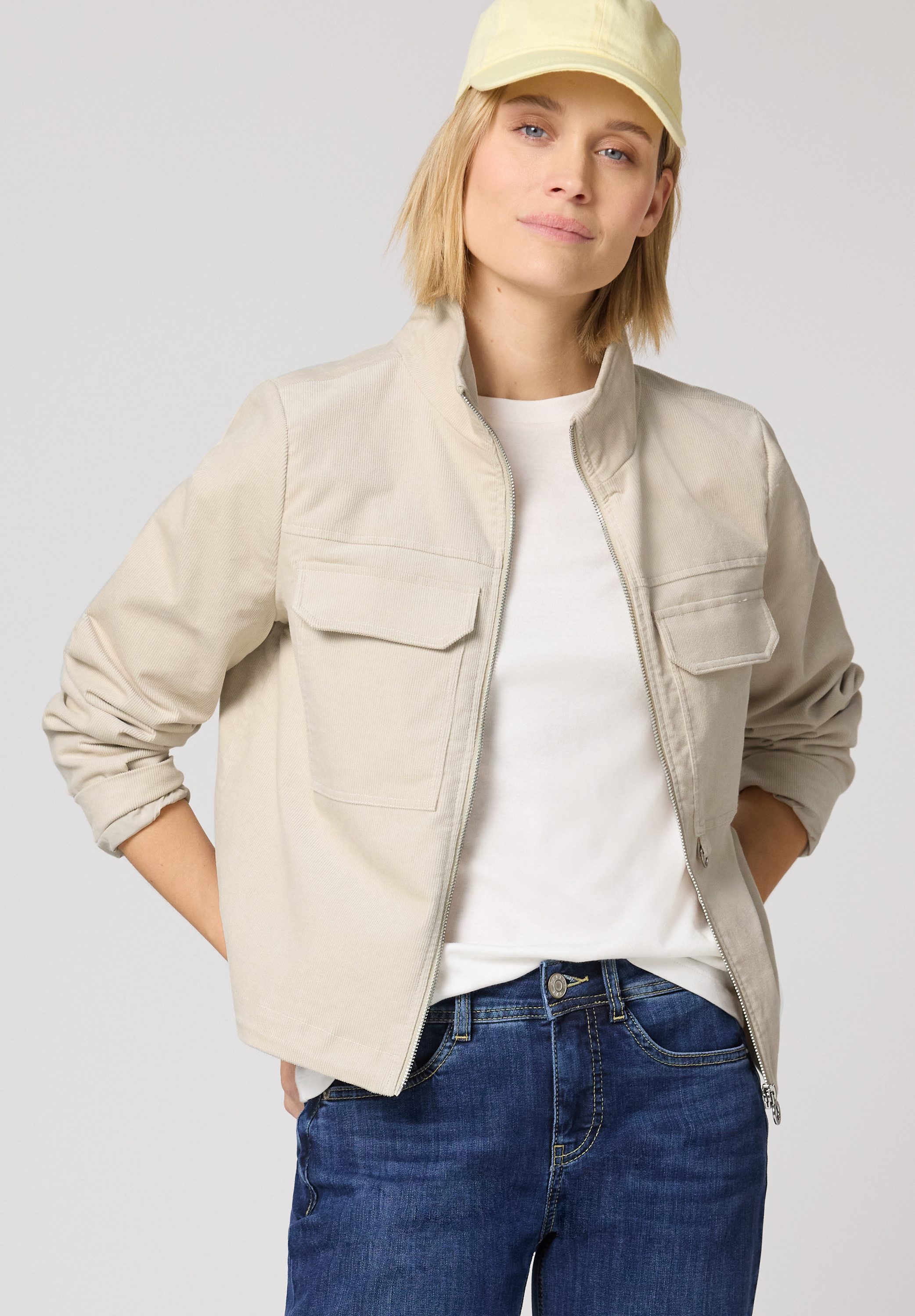 STREET ONE Cordjacke in Cord-Optik günstig online kaufen