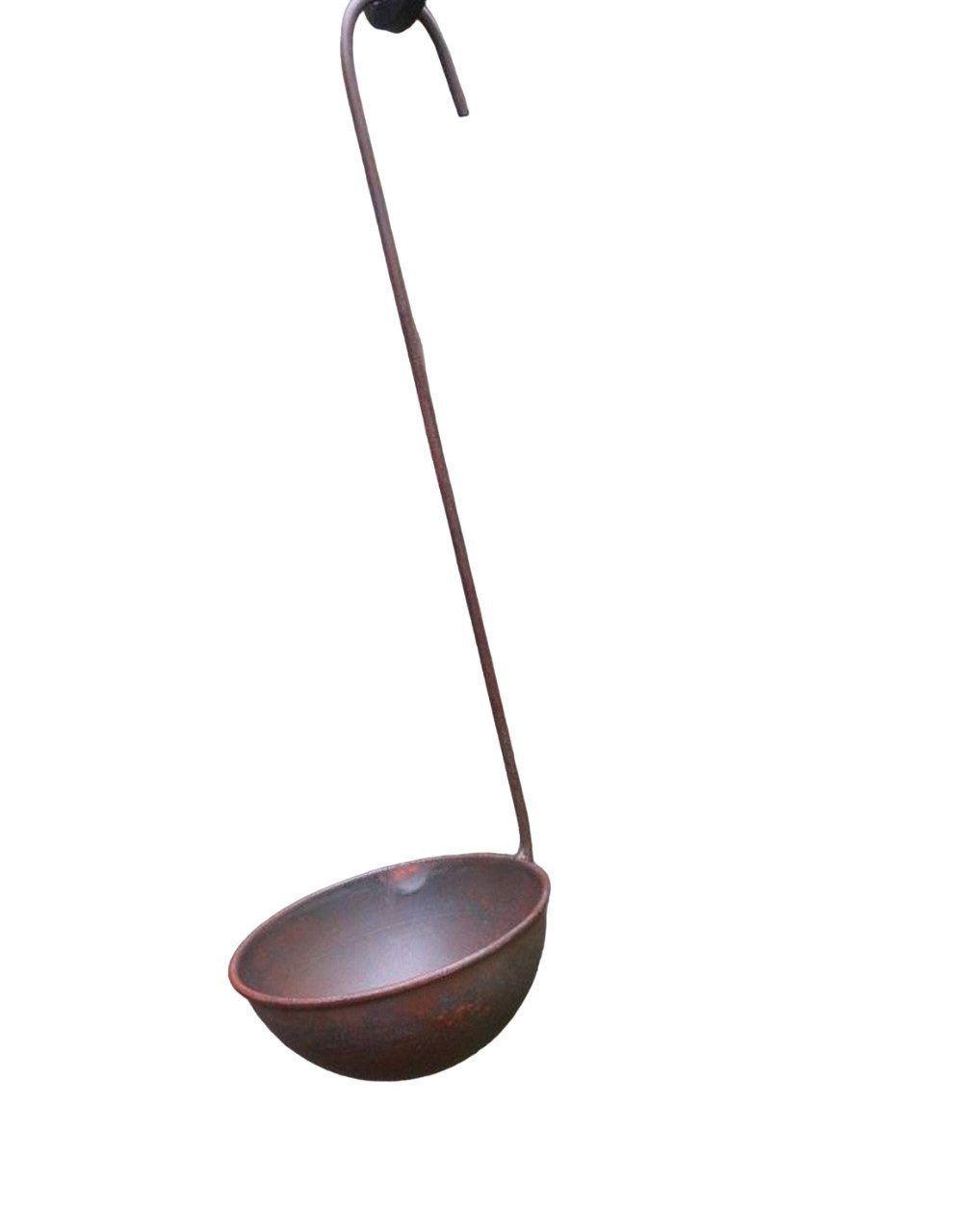 Deko-Impression Vogeltränke Vogeltränke Vogelbad Schale z. Hängen Eisen massiv D 14 cm