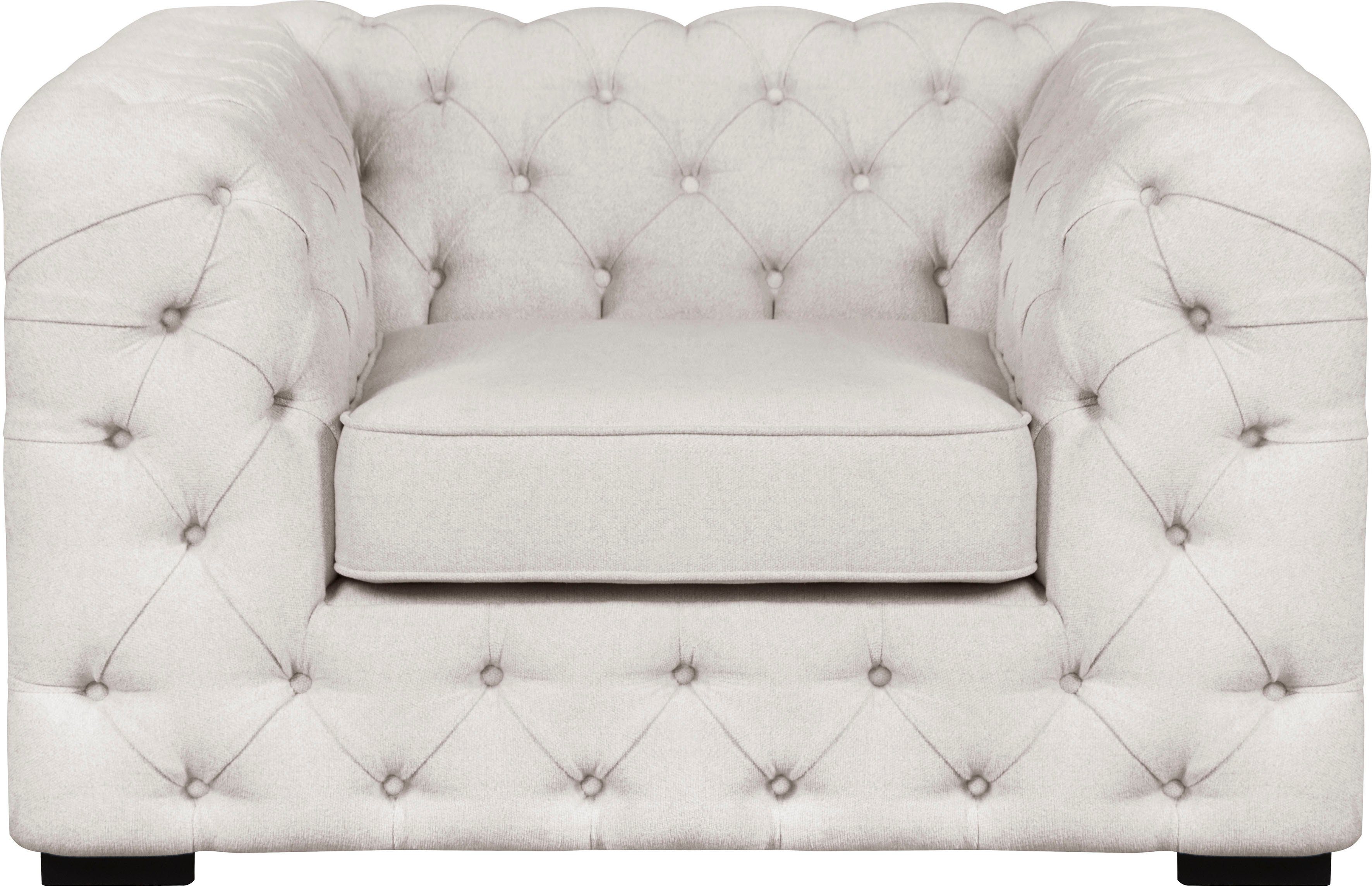 Home affaire Chesterfield-Sessel Kalina Sessel, mit günstig online kaufen