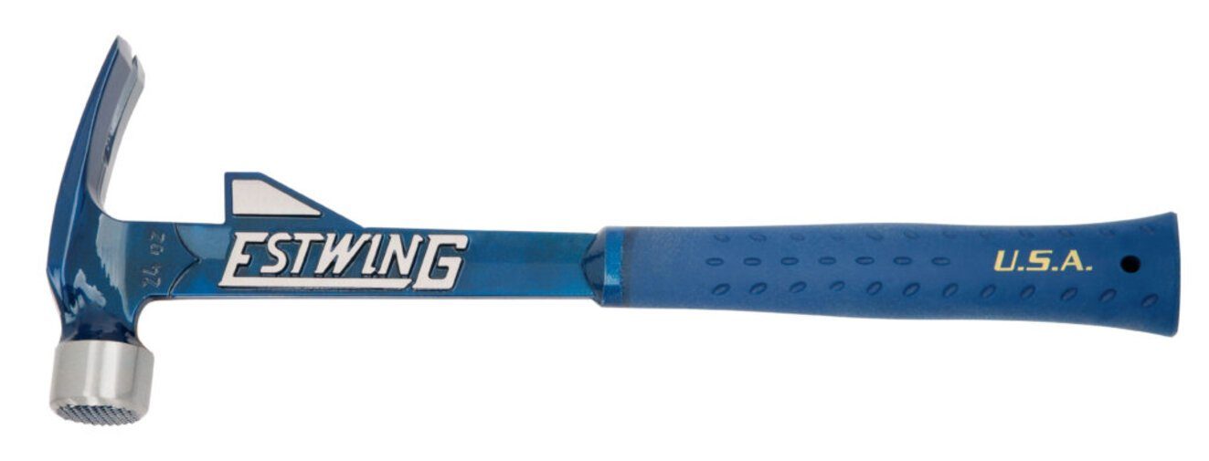 Estwing Hammer ESTWING Framing Big Blue mit Vinylgriff, gerade Ø35mm 700g,glatte Bahn