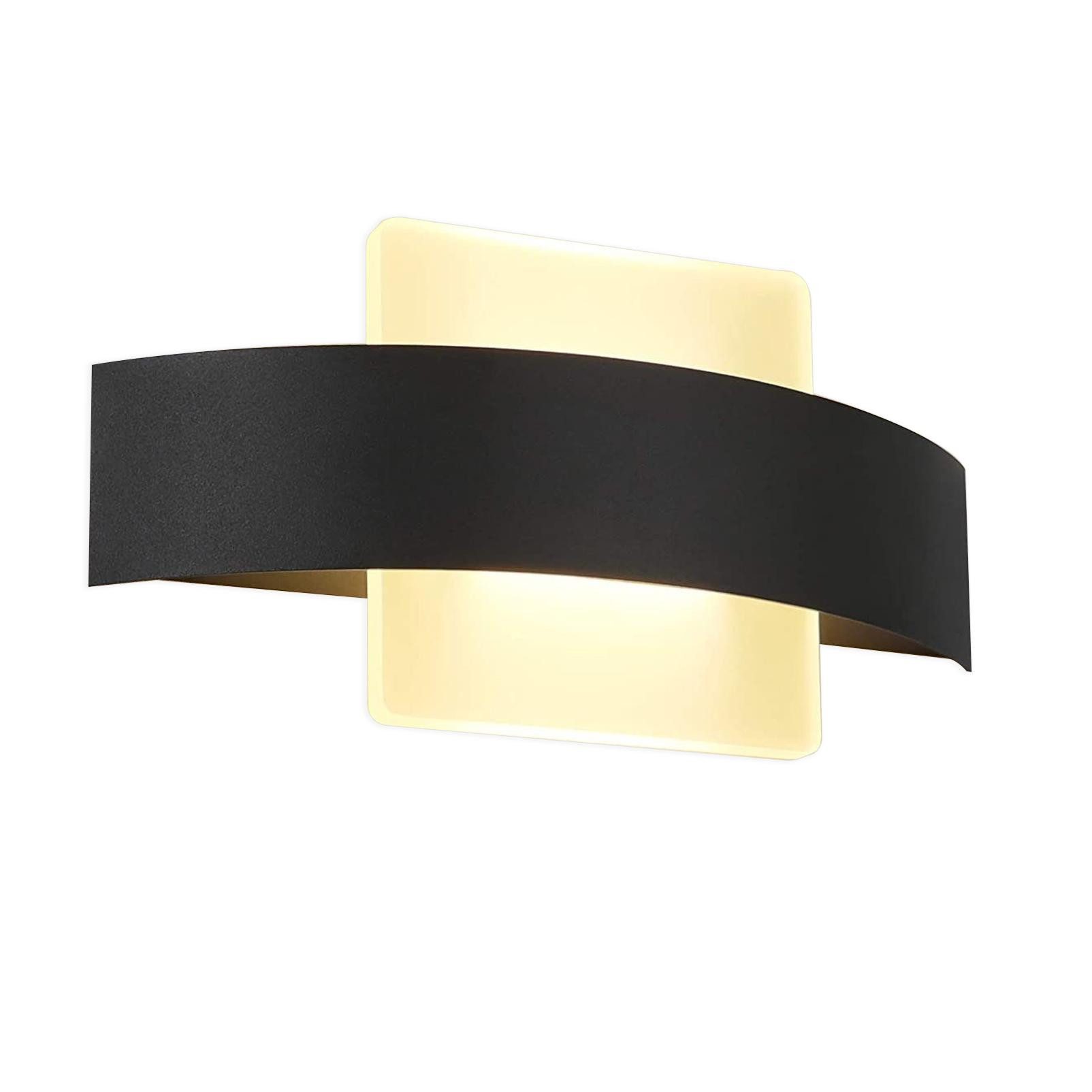 ZMH LED Wandleuchte Innen Wandlampe Wohnzimmer günstig online kaufen