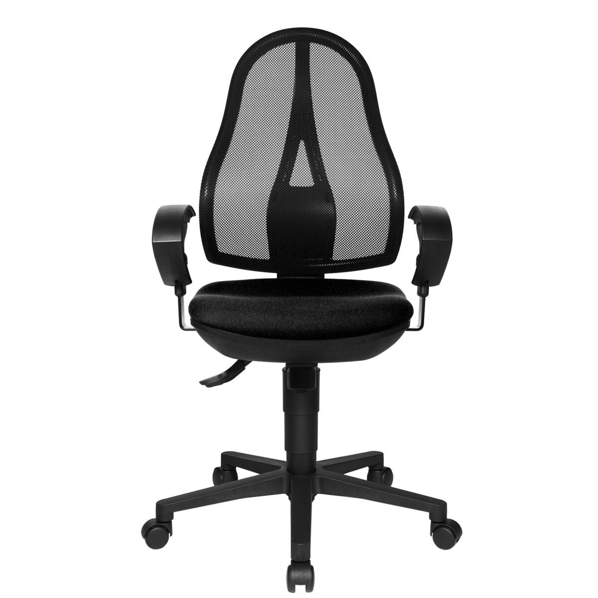 TOPSTAR Drehstuhl Drehstuhl Open Point SY - schwarz mit Armlehnen.