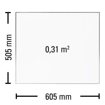 TROTEC Infrarotheizung Infrarot-Heizplatte / Infrarotheizung TIH 300 S, Effizientes Heizverfahren mit umweltverträglicher IR-C-Strahlung