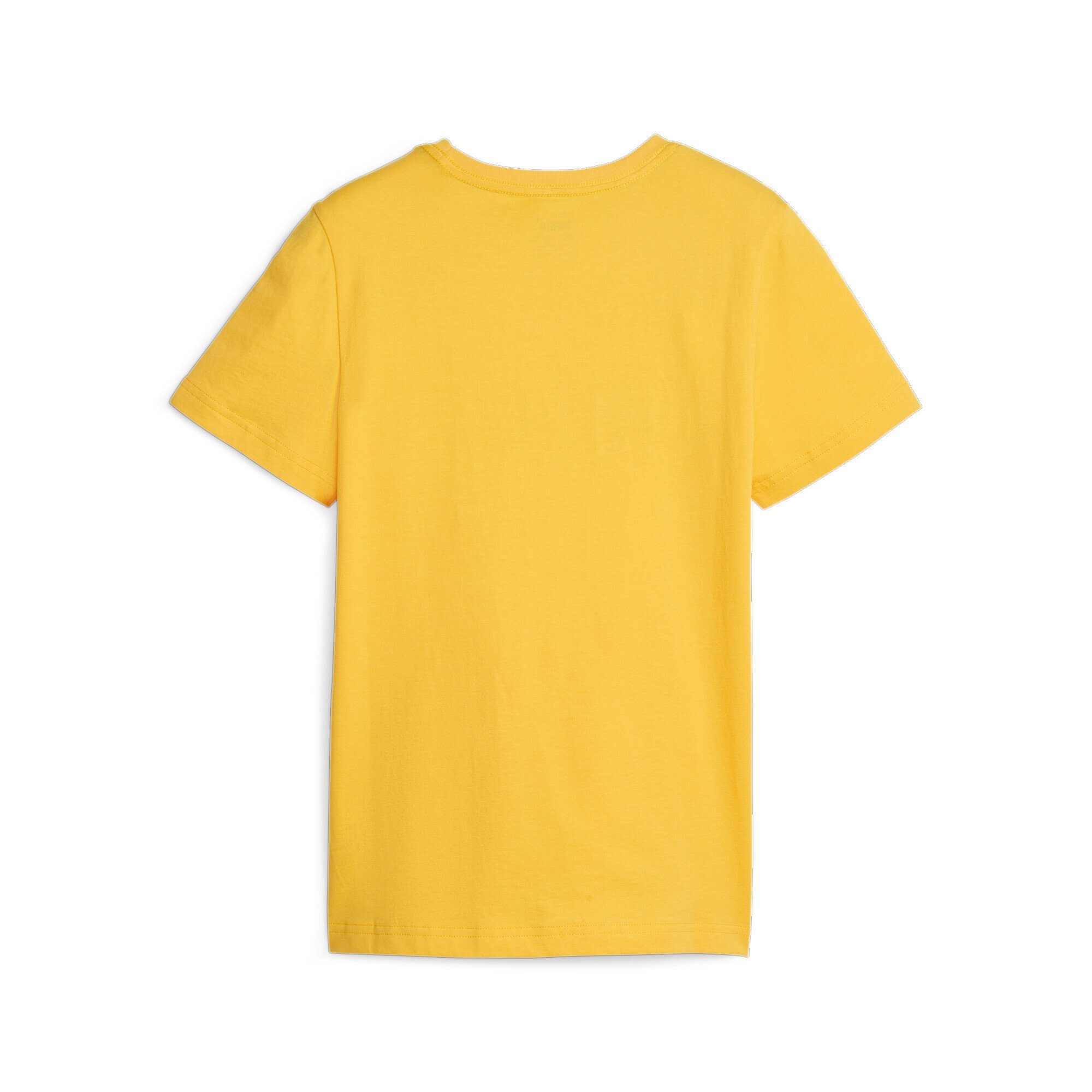 Trainingsshirt Sizzle T-Shirt Two-Tone Essentials+ Jungen Logo Yellow PUMA