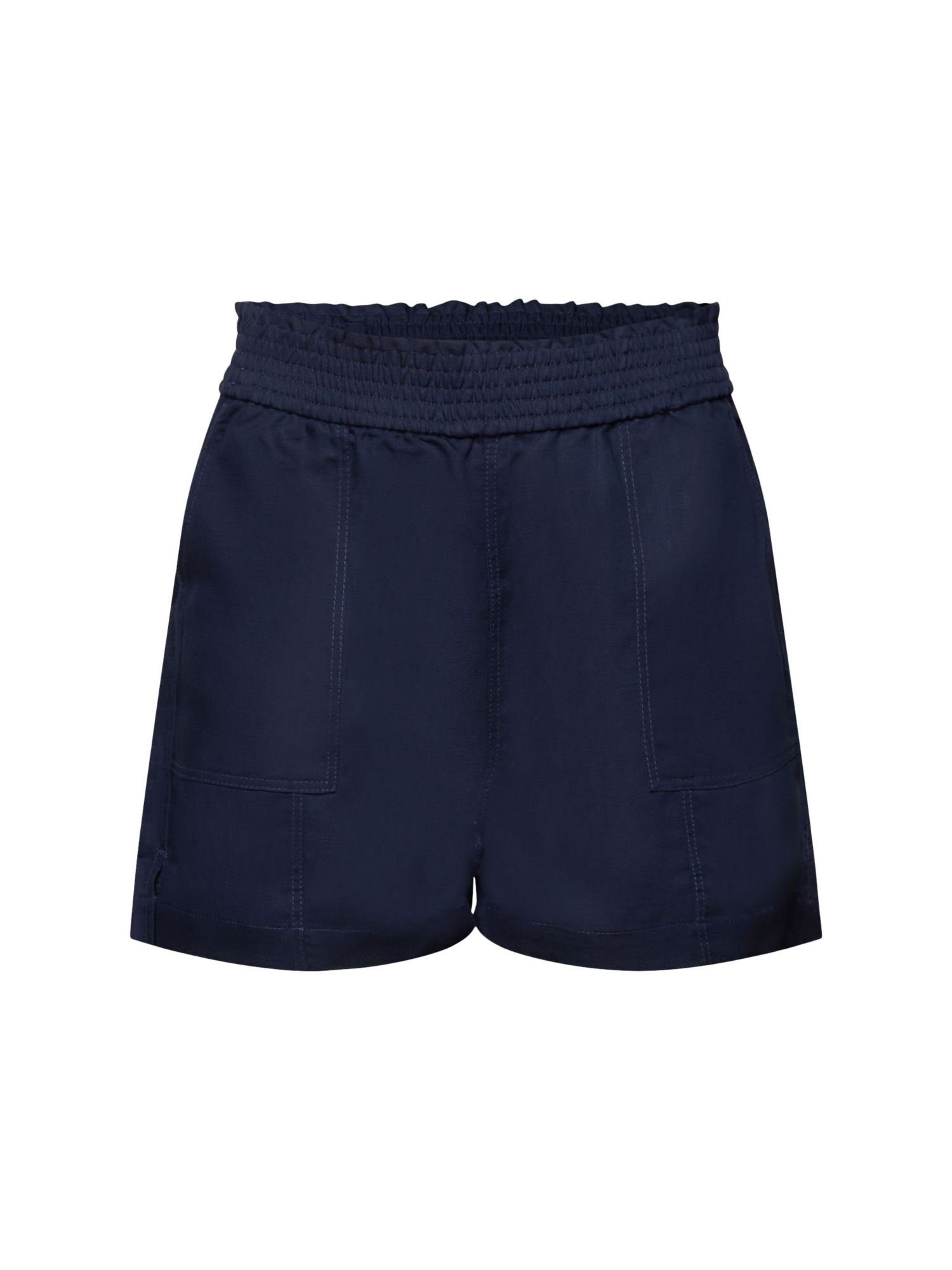Esprit Collection Shorts Pull-on-Shorts, Leinenmix (1-tlg) INK