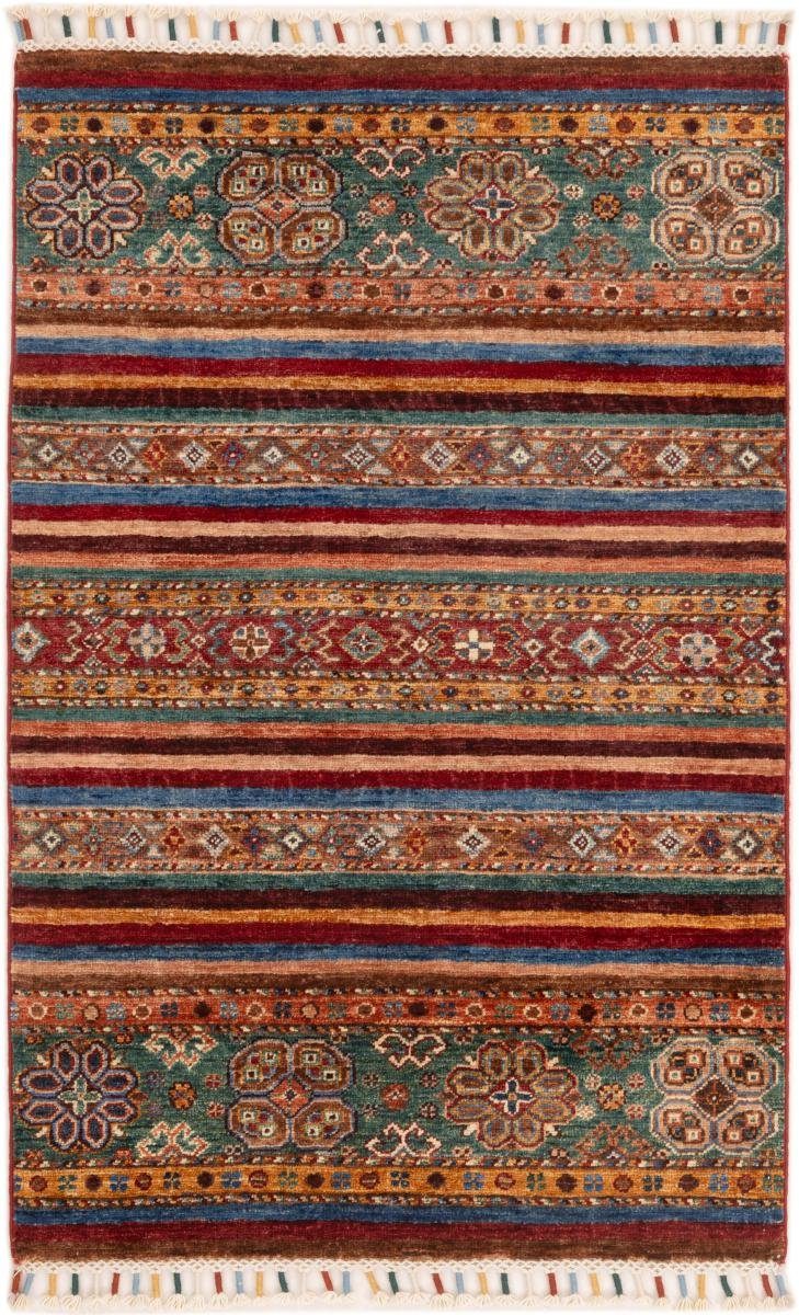 Orientteppich Arijana Shaal 84x131 Handgeknüpfter Orientteppich, Nain Trading, rechteckig, Höhe: 5 mm
