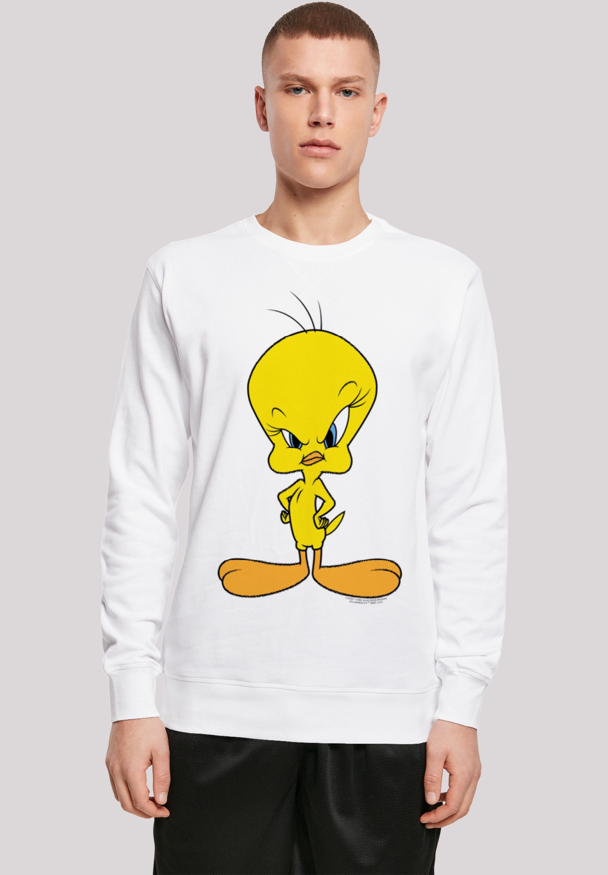 Herren Pullover F4NT4STIC Sweatshirt Looney Tunes Angry Tweety