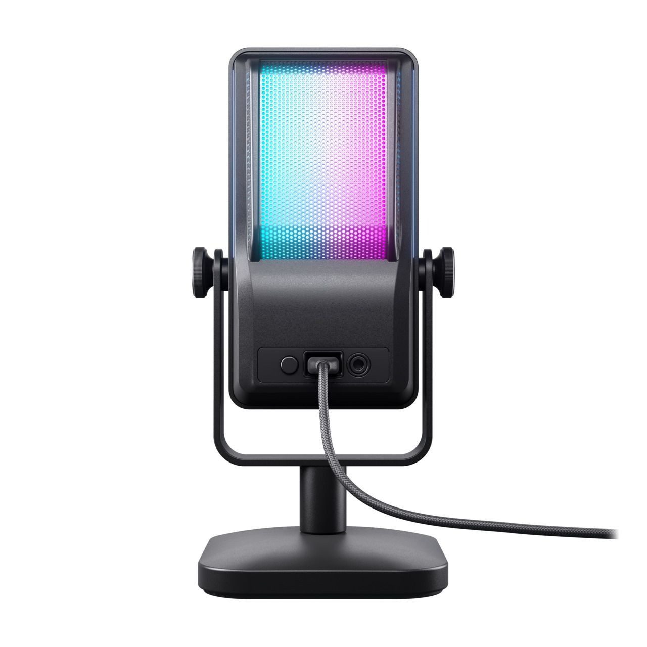 Cherry Standmikrofon XTRFY NGALE R – Premium USB Mikrofon mit Retro-RGB