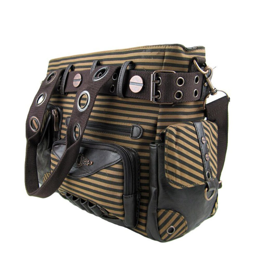 Banned Handtasche Howl Of The Victorians, Schultertasche Steampunk