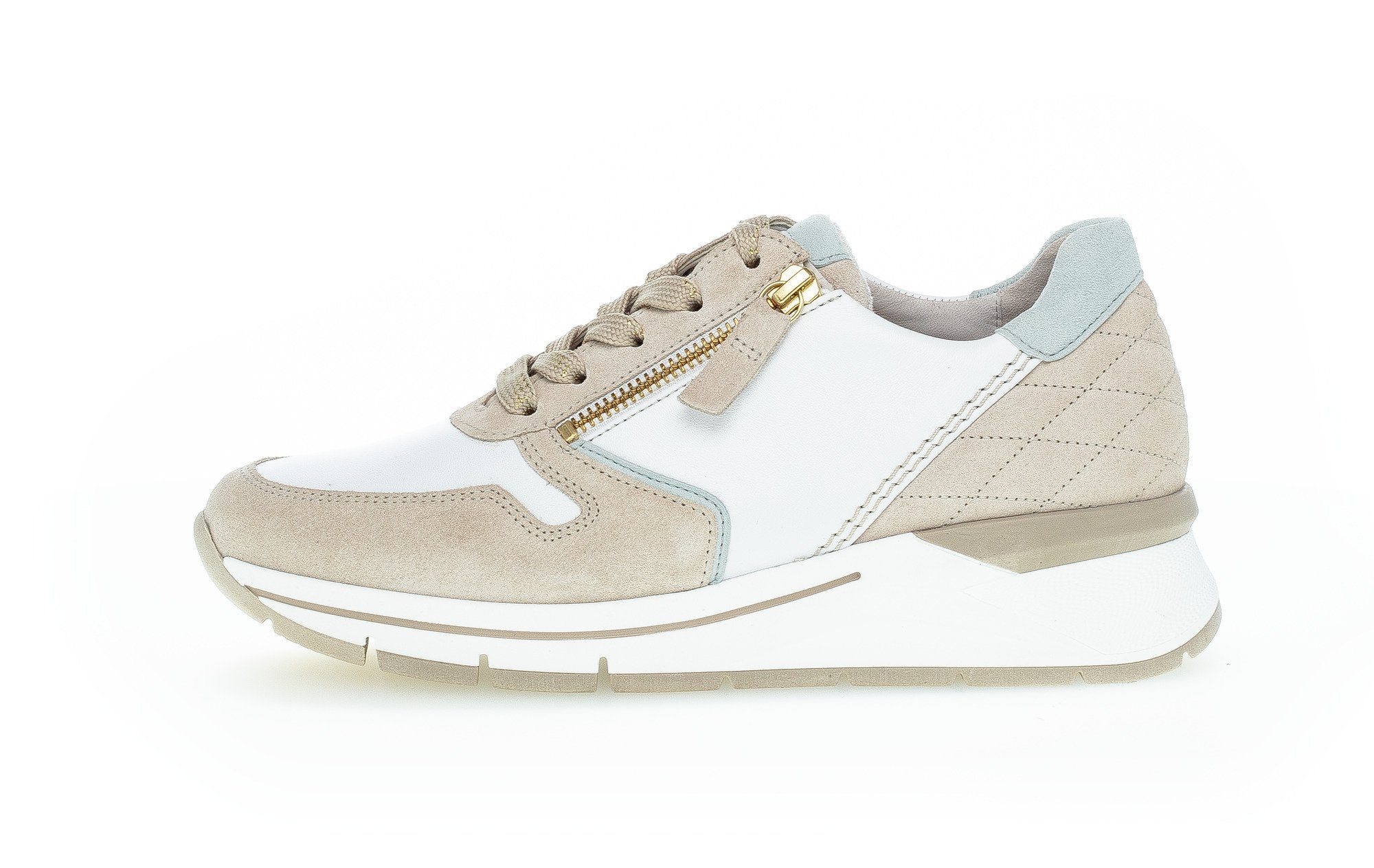 weiss/leinen/mint Sneaker 52 / Gabor