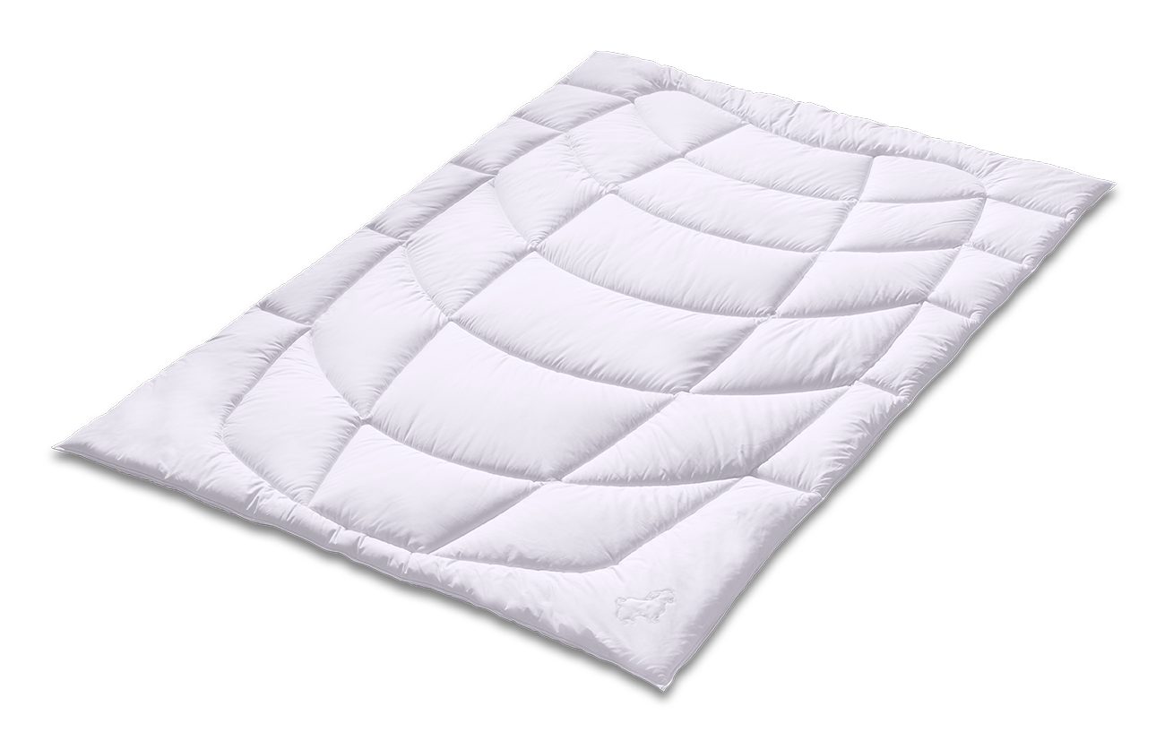 Kauffmann Naturhaarbettdecke Cashmere Steppbett - Mono (Medium), Füllung: 100% Cashmere, Bezug: 100% Baumwolle, Luxuriös weich, temperaturausgleichend und hauts – Bild 3 von 4