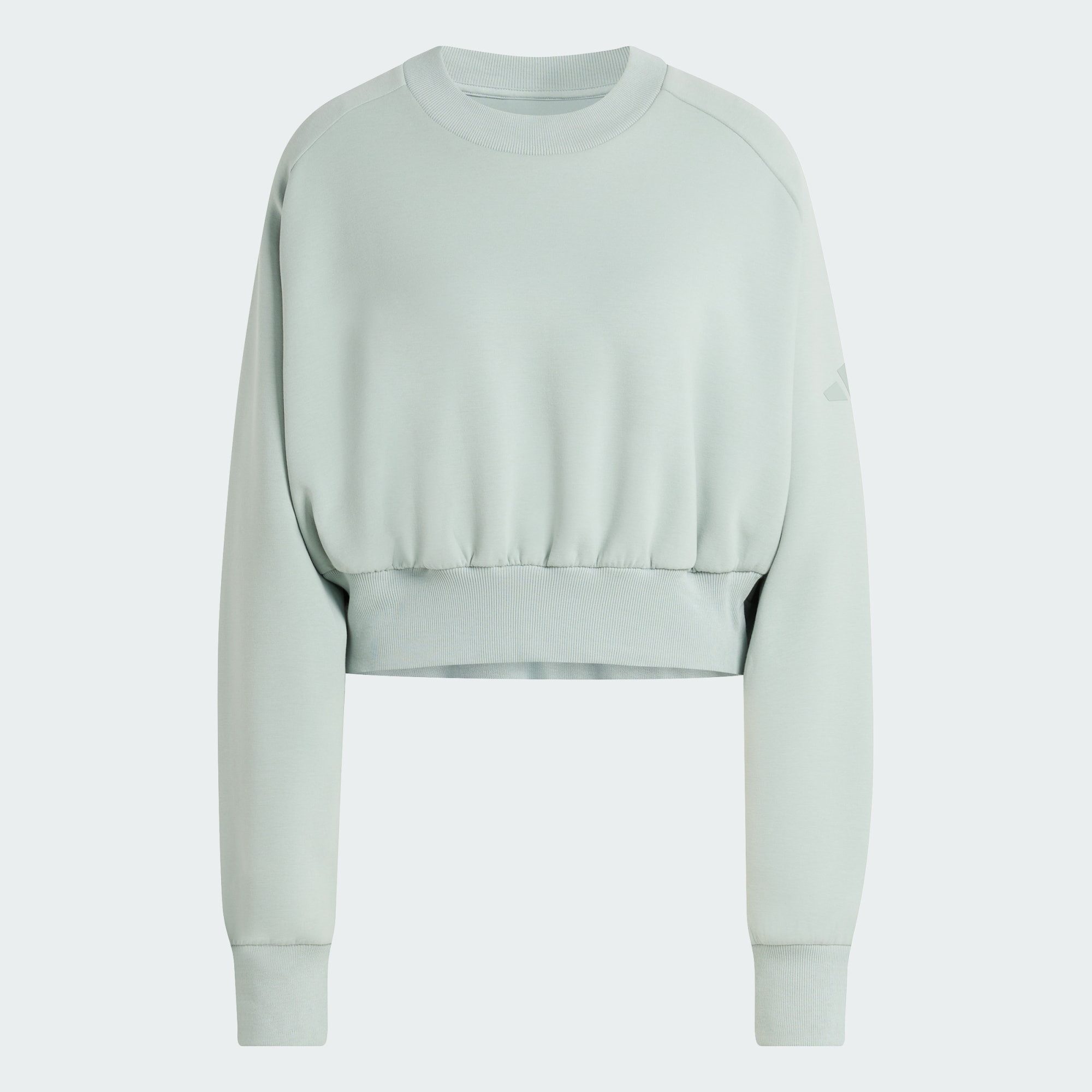 adidas Sportswear Sweatshirt SOFT LUX SWEATSHIRT, LOCKER GESCHNITTEN (1-tlg)