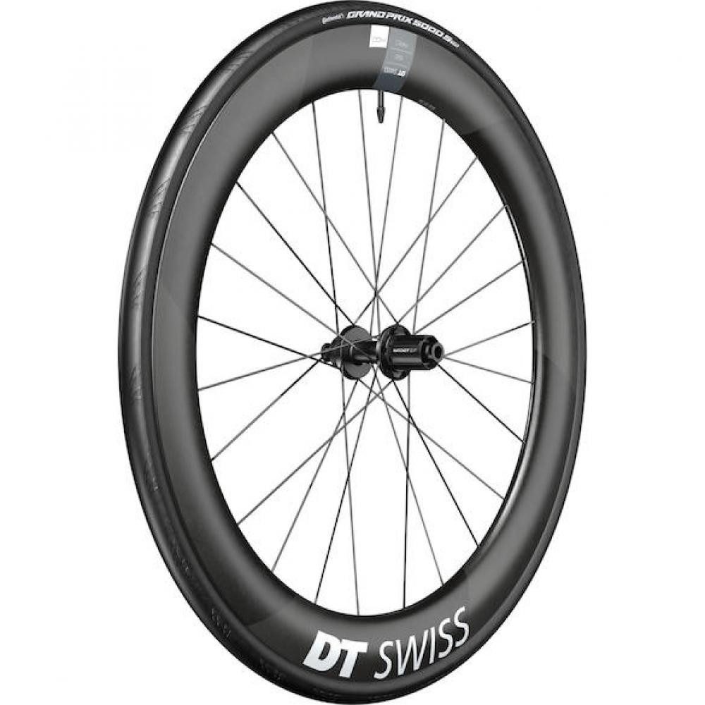 DT Swiss Laufrad DT Swiss Laufrad ARC 1400 Dicut Disc 622 x 62 mm Schwarz - aerodynamis