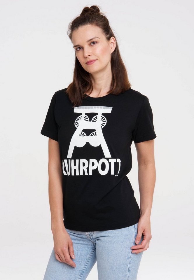 LOGOSHIRT T-Shirt Ruhrpott mit lizenziertem Print