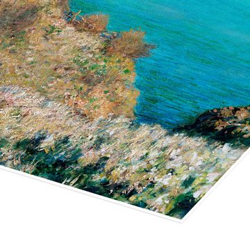 Posterlounge Poster Claude Monet, Das Fischerhaus, Varengeville, Wohnzimmer Malerei