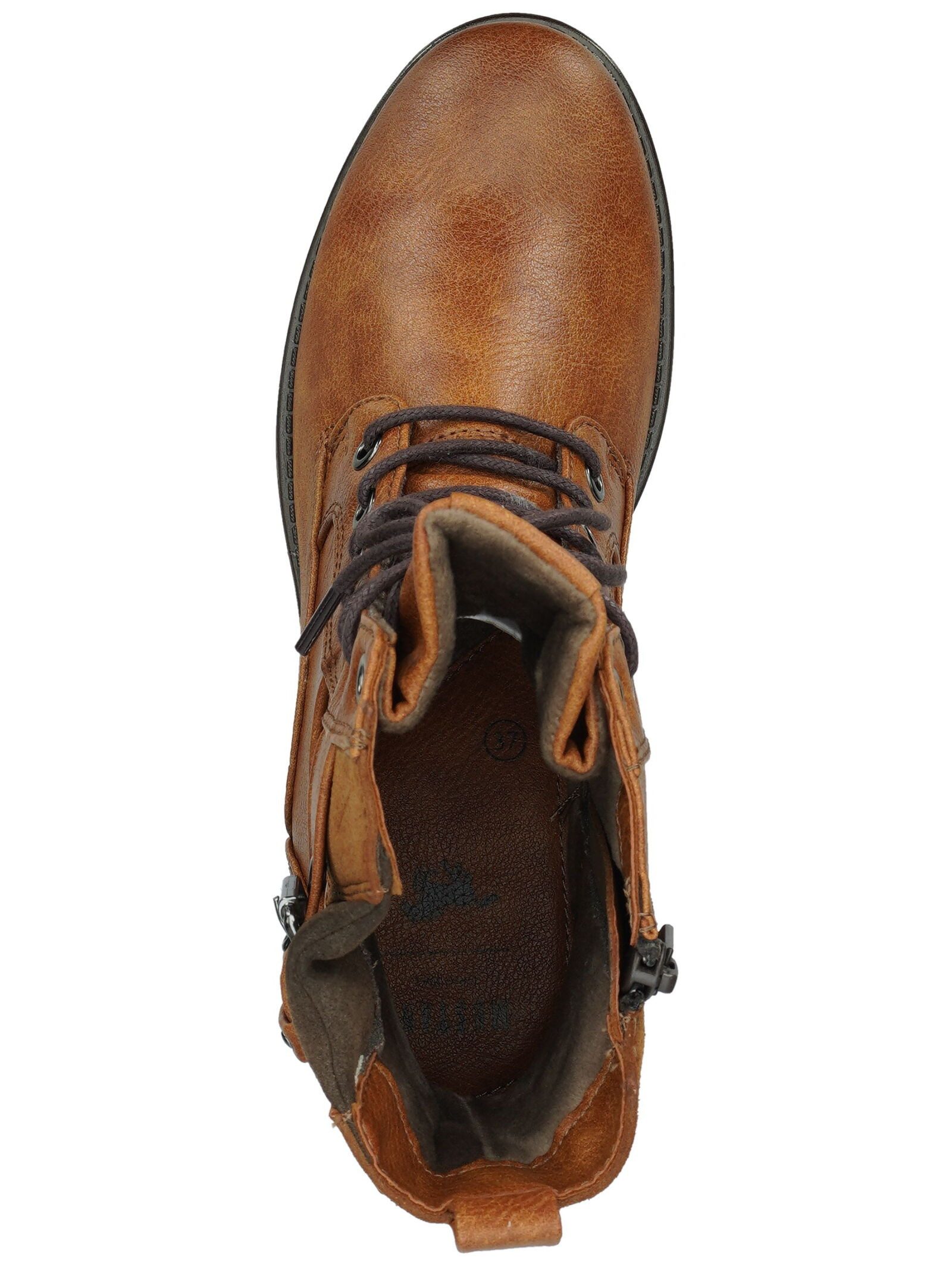 Mustang Shoes Mustang Shoes Stiefelette Lederimitat Schnürstiefelette