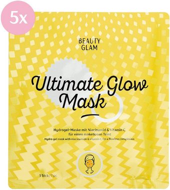 BEAUTY GLAM Gesichtsmasken-Set Beauty Glam Ultimate Glow Mask Set, 5-tlg.