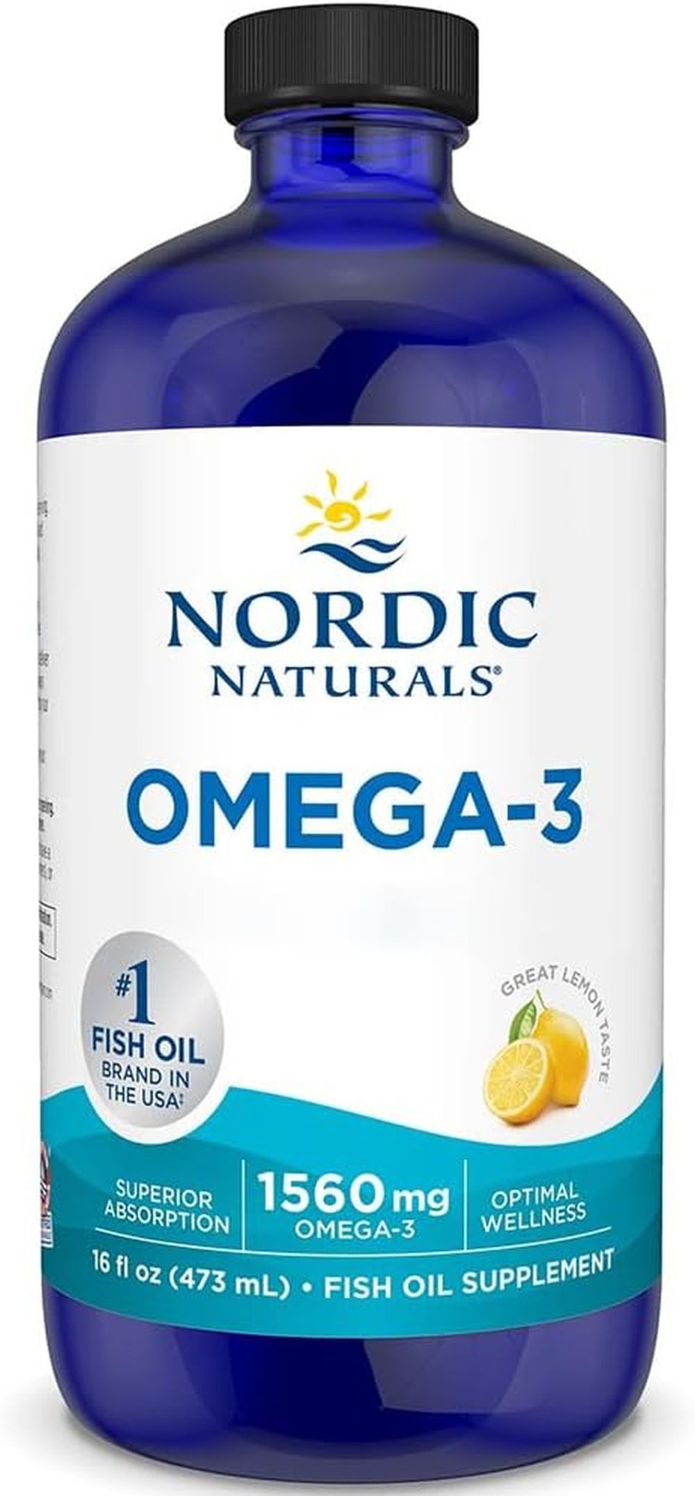 Nordic Naturals Nordic Naturals Omega-3-1560 mg -473 ml lemon Flüssig