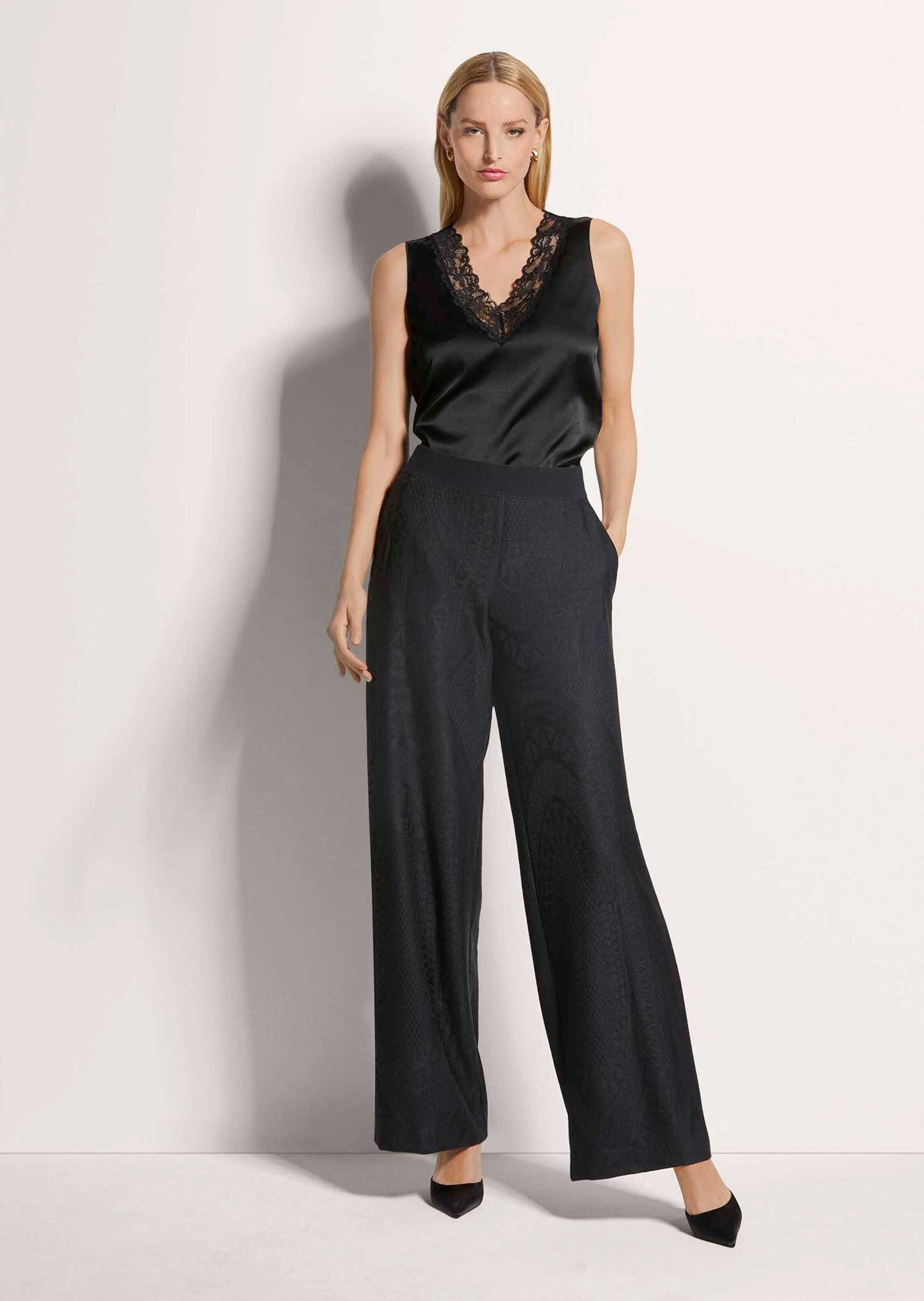 Stoffhose Elegante Abendhose zum Schlüpfen