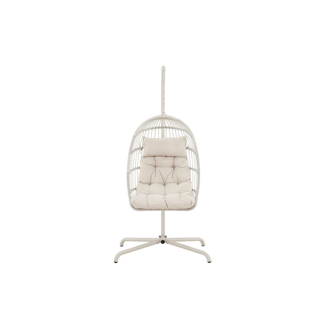 Venture Home Hängesessel Trezza Hängesessel mit Stativ beige.