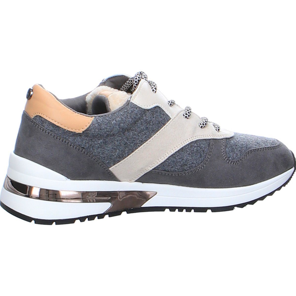 Halbschuhe für Jungen in grau Sneaker