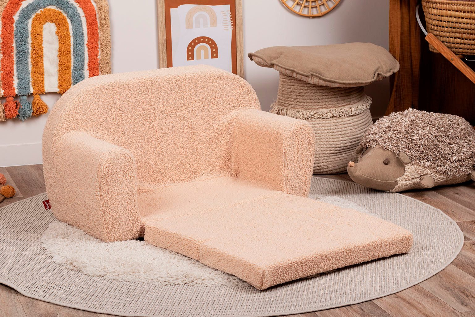 Knorrtoys® Sofa Soft, plush beige, für Kinder, Made in Europe günstig online kaufen