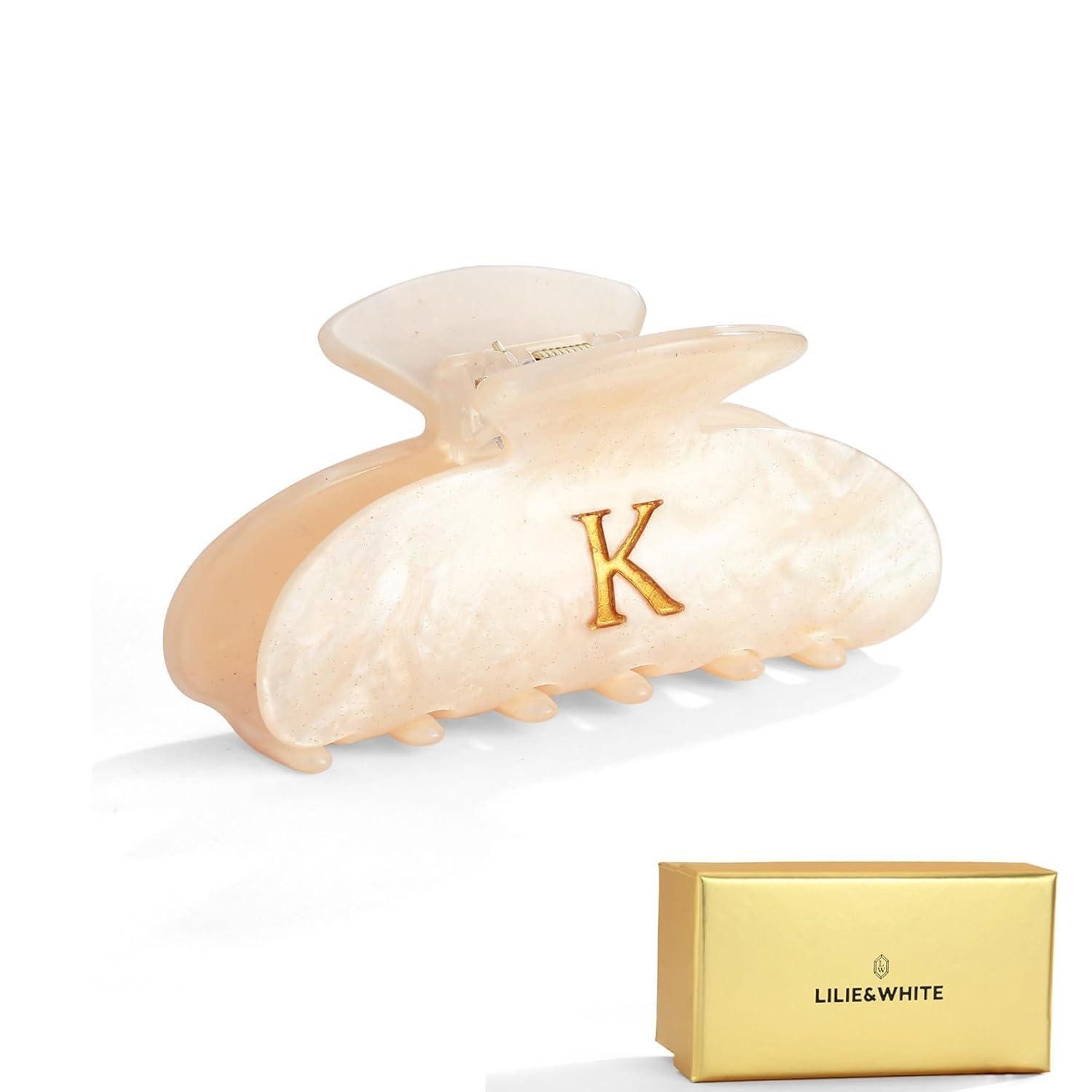 Haarspangen Mit Kristallperlen & Buchstaben – 9 Cm, Goldfarben, Vintage-Stil, 2 Stück Für Damen