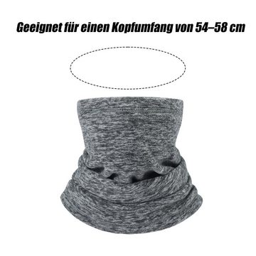 Lubgitsr Multifunktionstuch Winter Loop Schal Schlauchschal Winddicht Halstuch für Outdoor, (1-St)