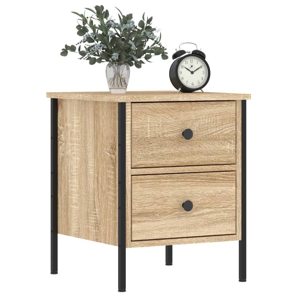 vidaXL Nachttisch Nachttisch Sonoma-Eiche 40x42x50 cm günstig online kaufen