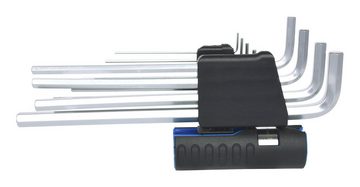 KS Tools Stiftschlüssel (10 St), 3 in 1 Innensechskant-Winkelstiftschlüssel-Satz, 10-teilig XL