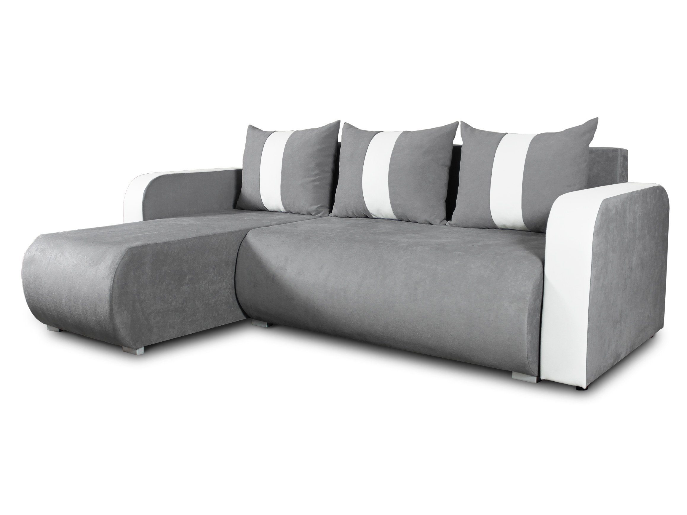 Sofnet Ecksofa Rino, mit Schlaffunktion und Bettkasten, L-Form Couch, Schla günstig online kaufen