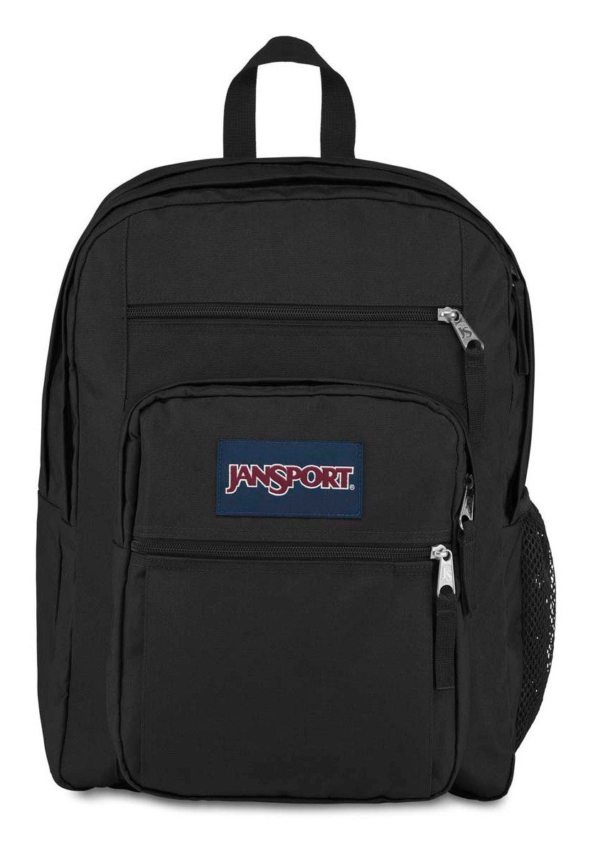 Jansport Freizeitrucksack Big Student, mit Fächern schwarz zahlreichen